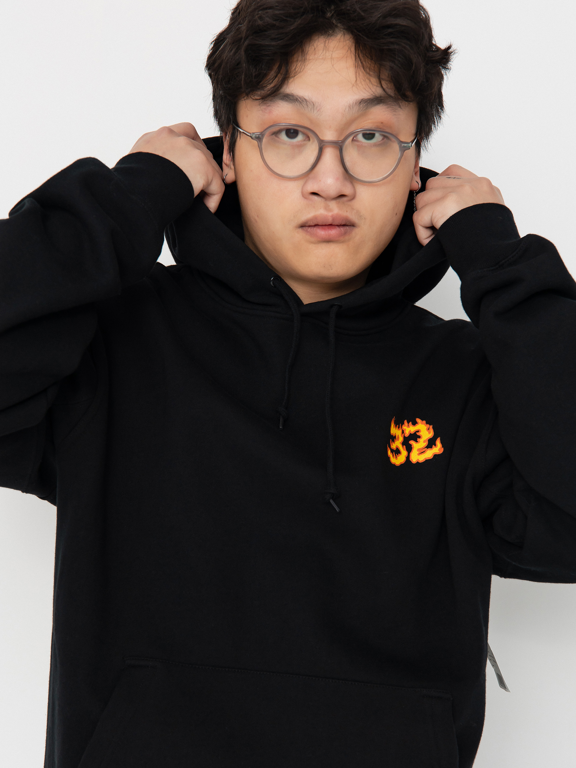 ThirtyTwo Hood Rats HD Hoodie (black/orange)