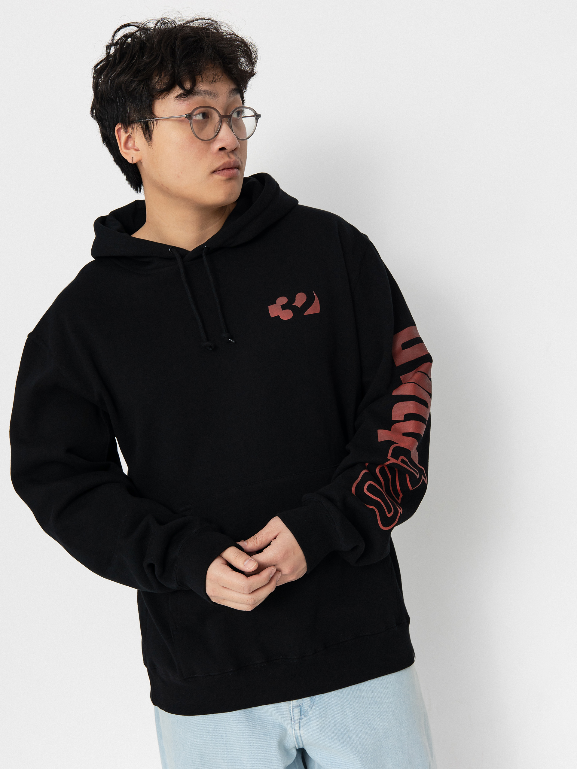 ThirtyTwo Double HD Hoodie (black/red)