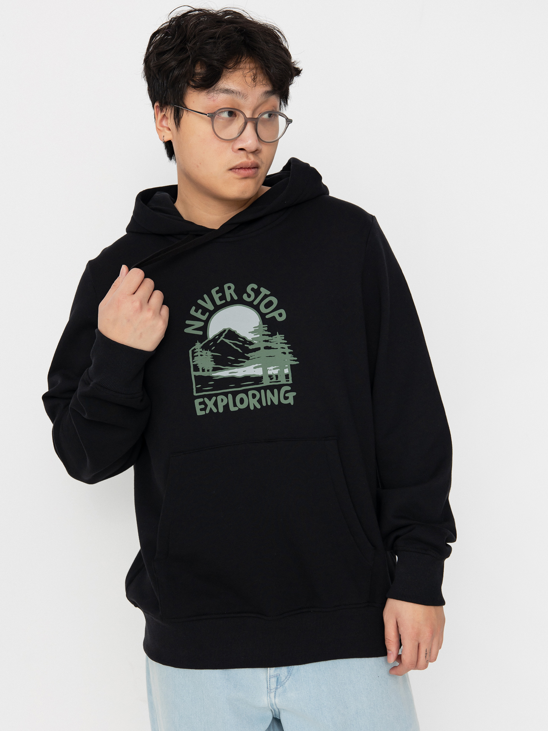 The North Face Outdoor Graphic HD Hoodie (tnf black)