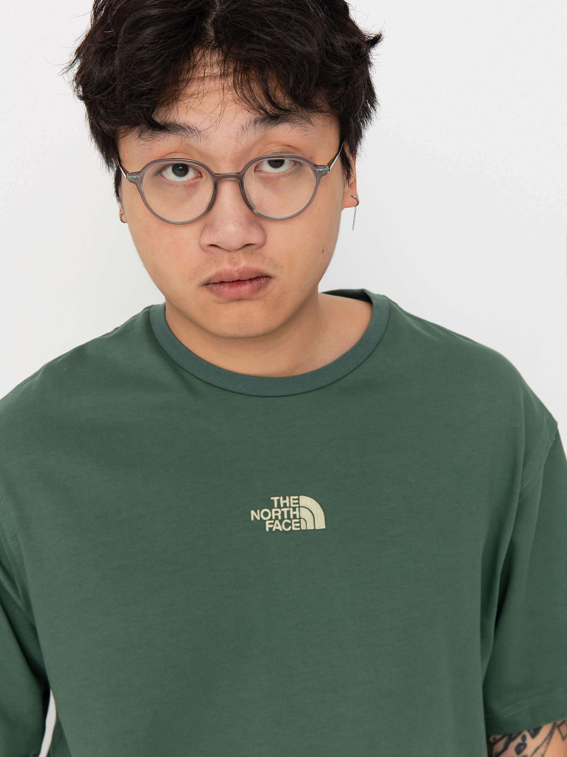 The North Face Heritage Graphic Relaxed T-Shirt (duck green)