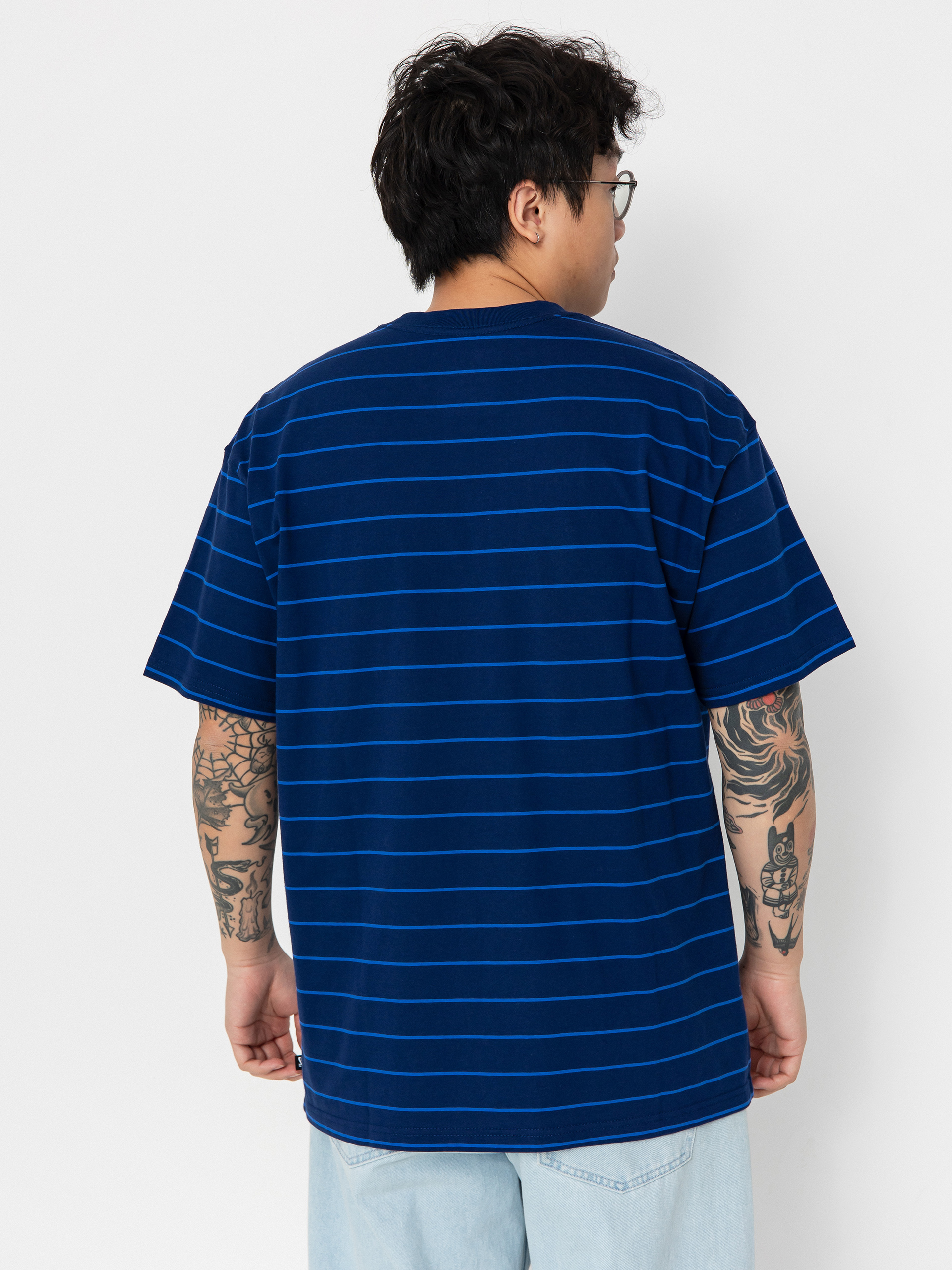 Nike SB Stripe T-Shirt (blue void)