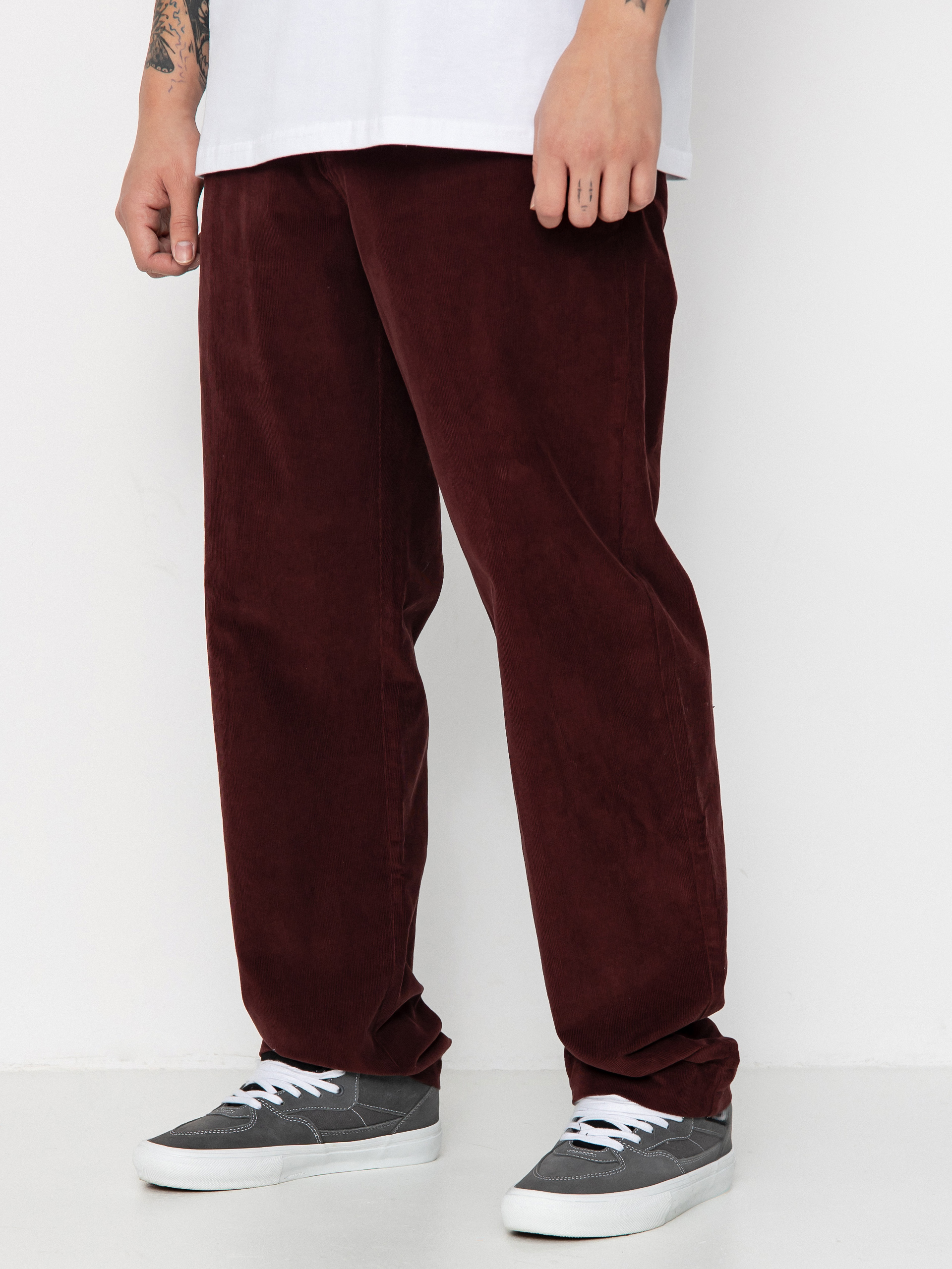 Element Howland Union Cord Chino Hose (decadent chocolate)