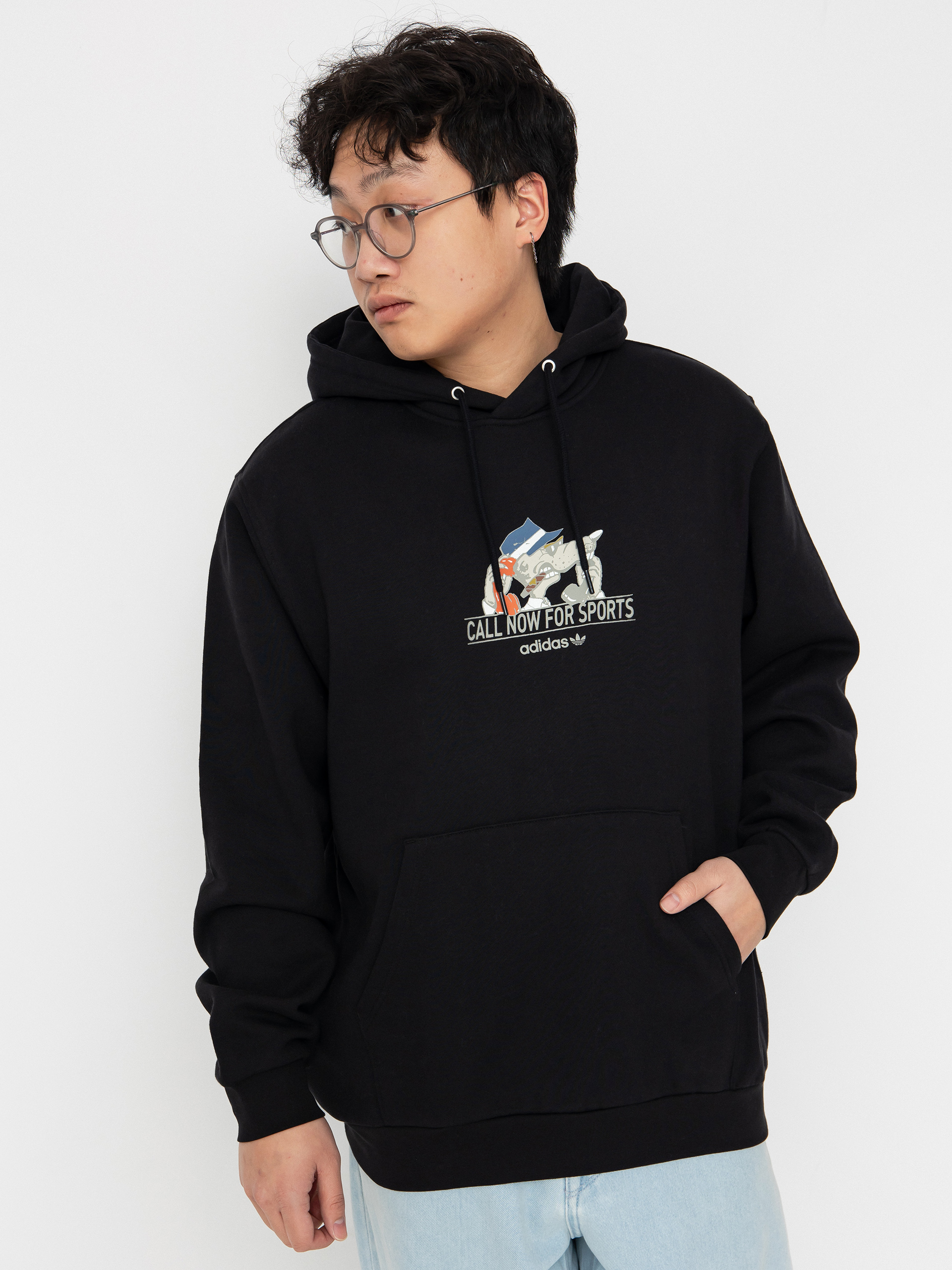 adidas Call Now HD Hoodie black (black/wonalu/prloin)