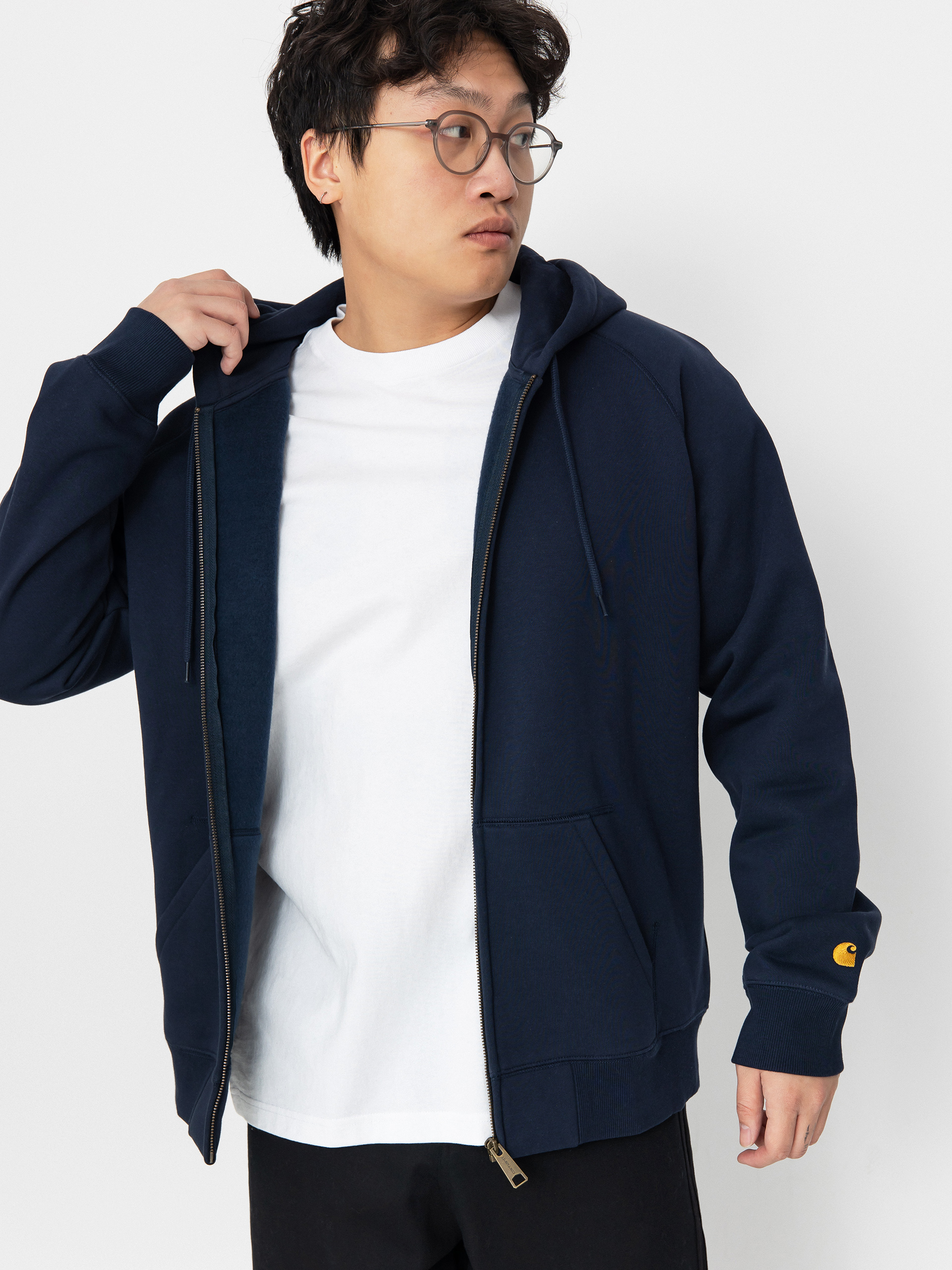 Carhartt WIP Chase ZHD Hoodie (mizar/gold)