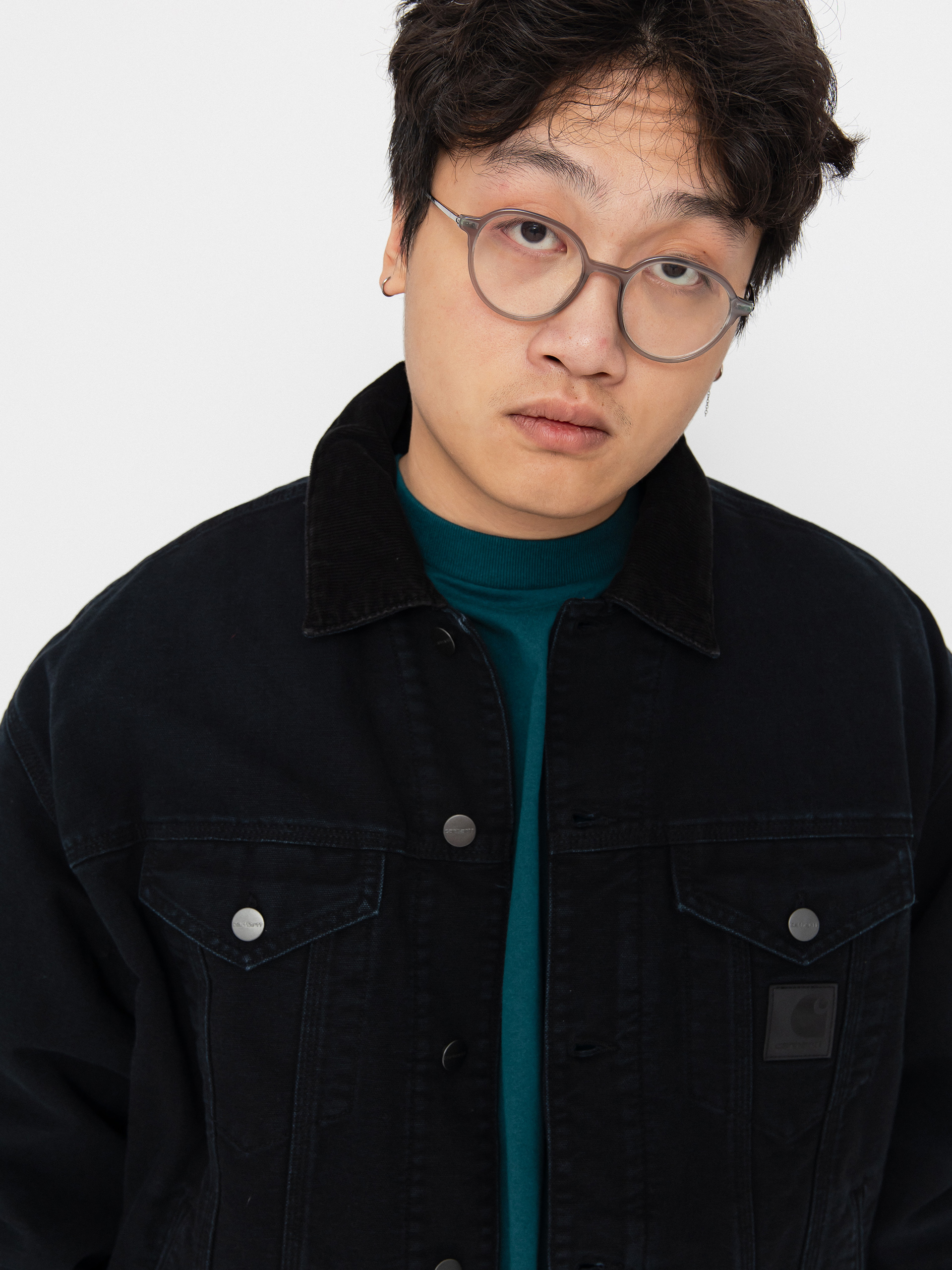 Carhartt WIP Dayton Trucker Jacket black (black/black)