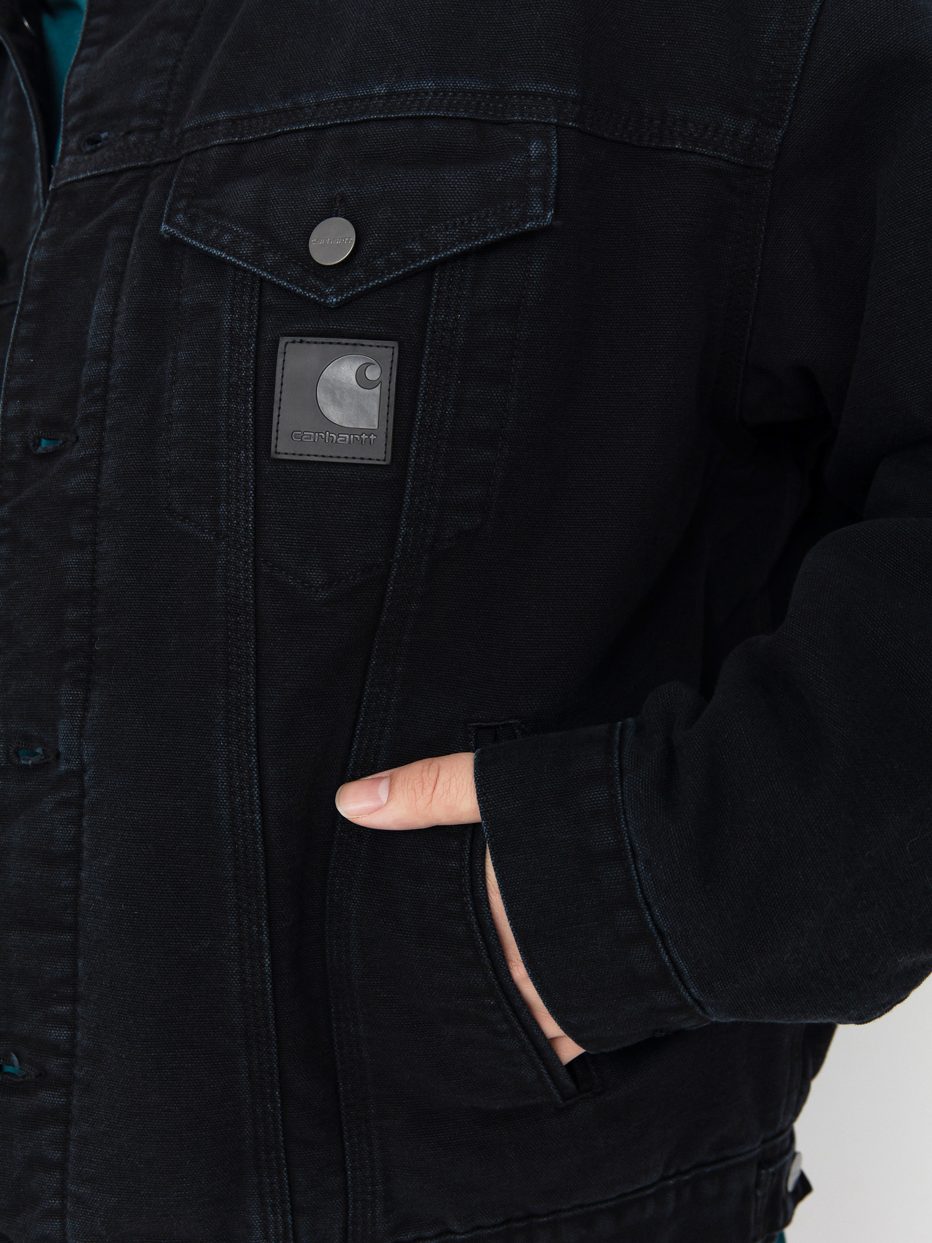 Carhartt WIP Dayton Trucker Jacket (black/black)