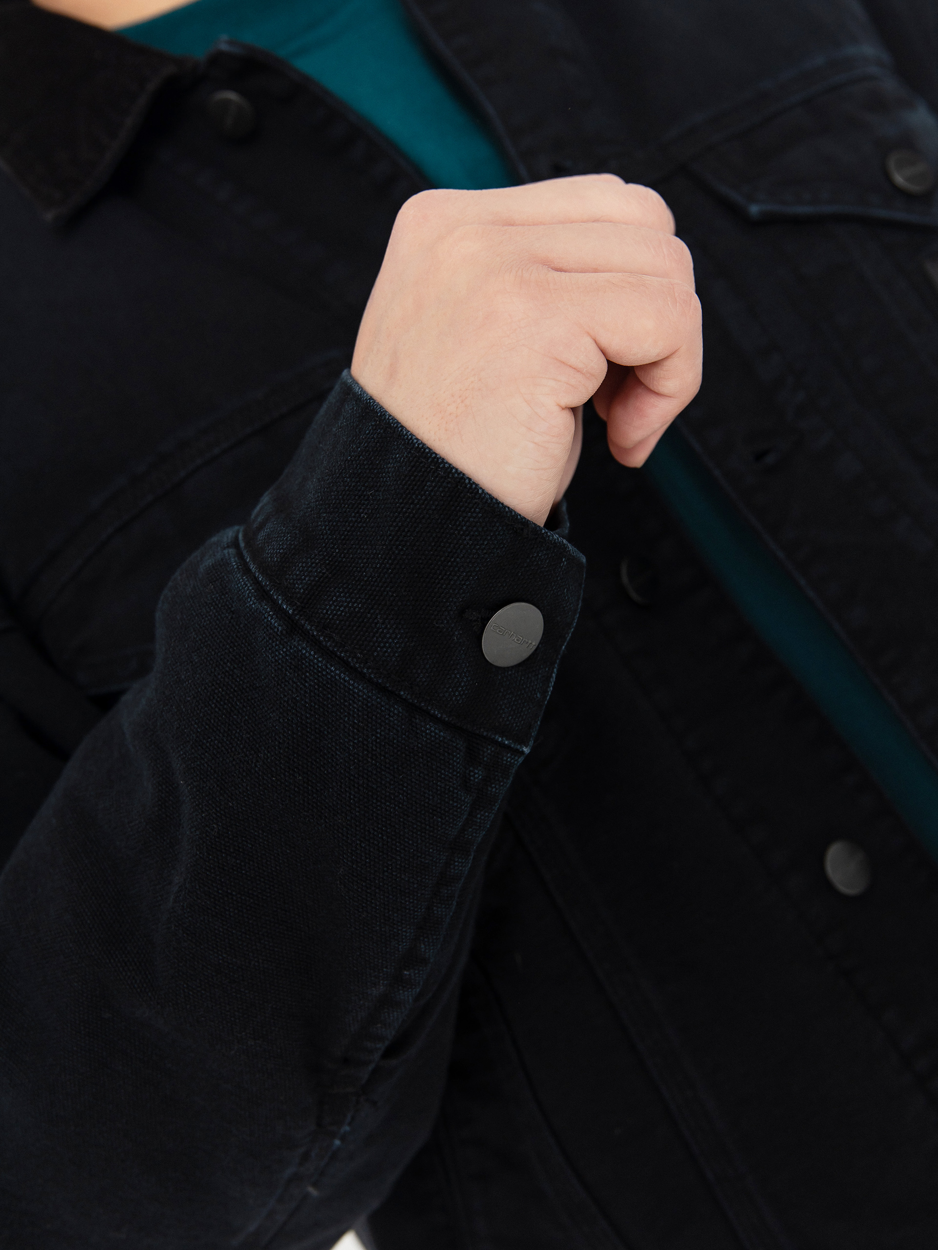 Carhartt WIP Dayton Trucker Jacket (black/black)