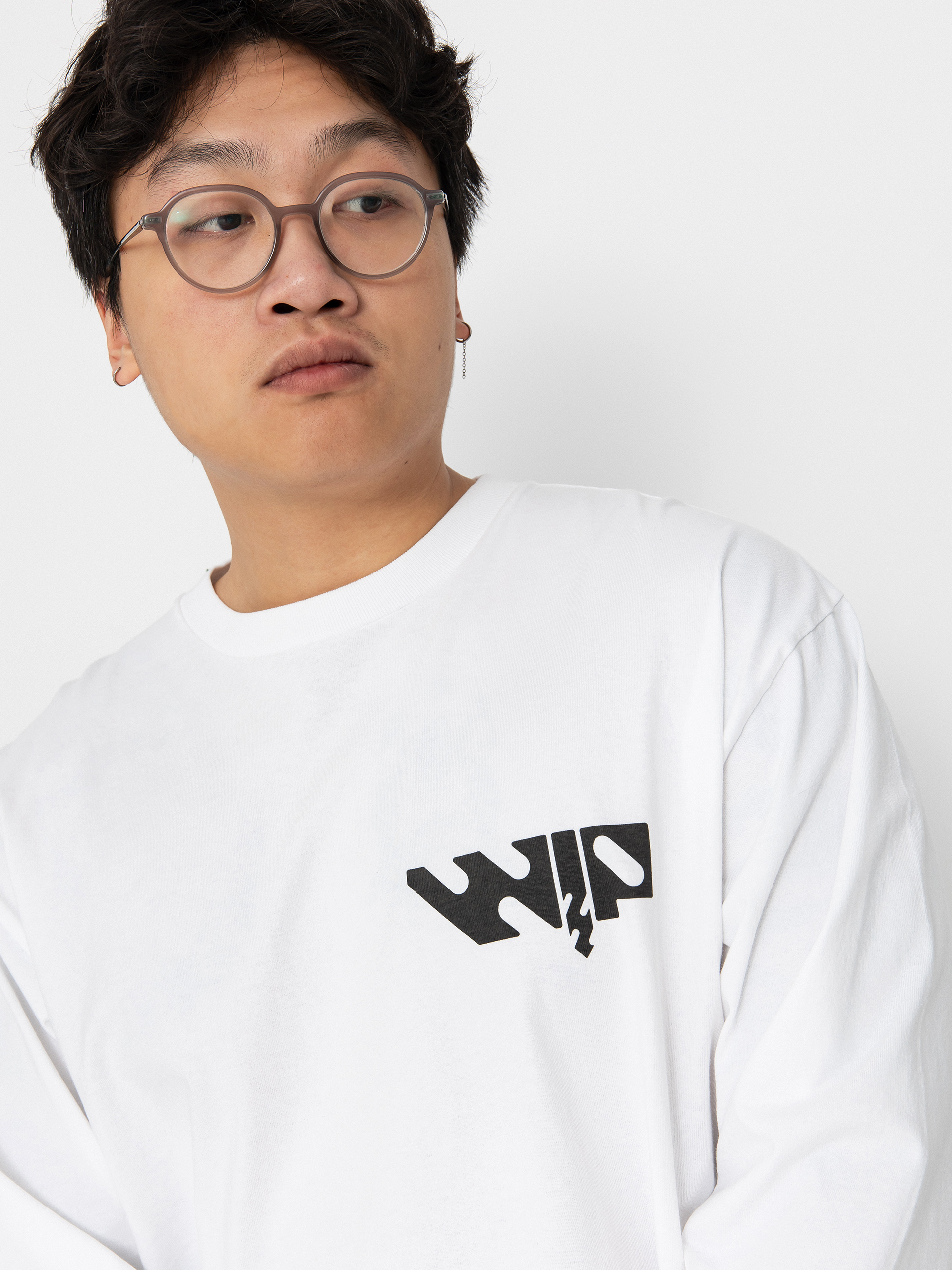 Carhartt WIP Longsleeve Industry (white/black)