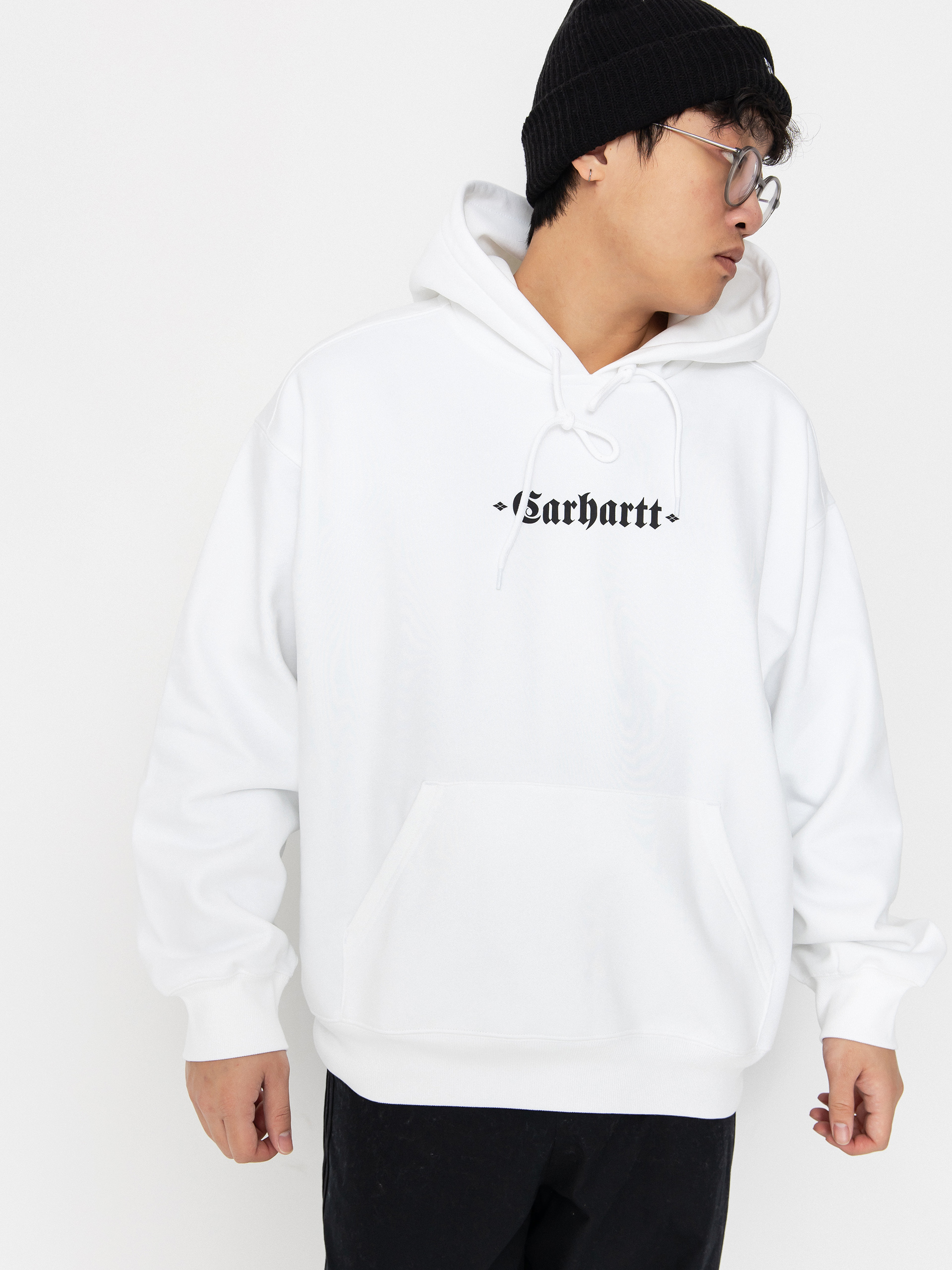 Carhartt WIP Greatest Hits HD Hoodie (white/black)