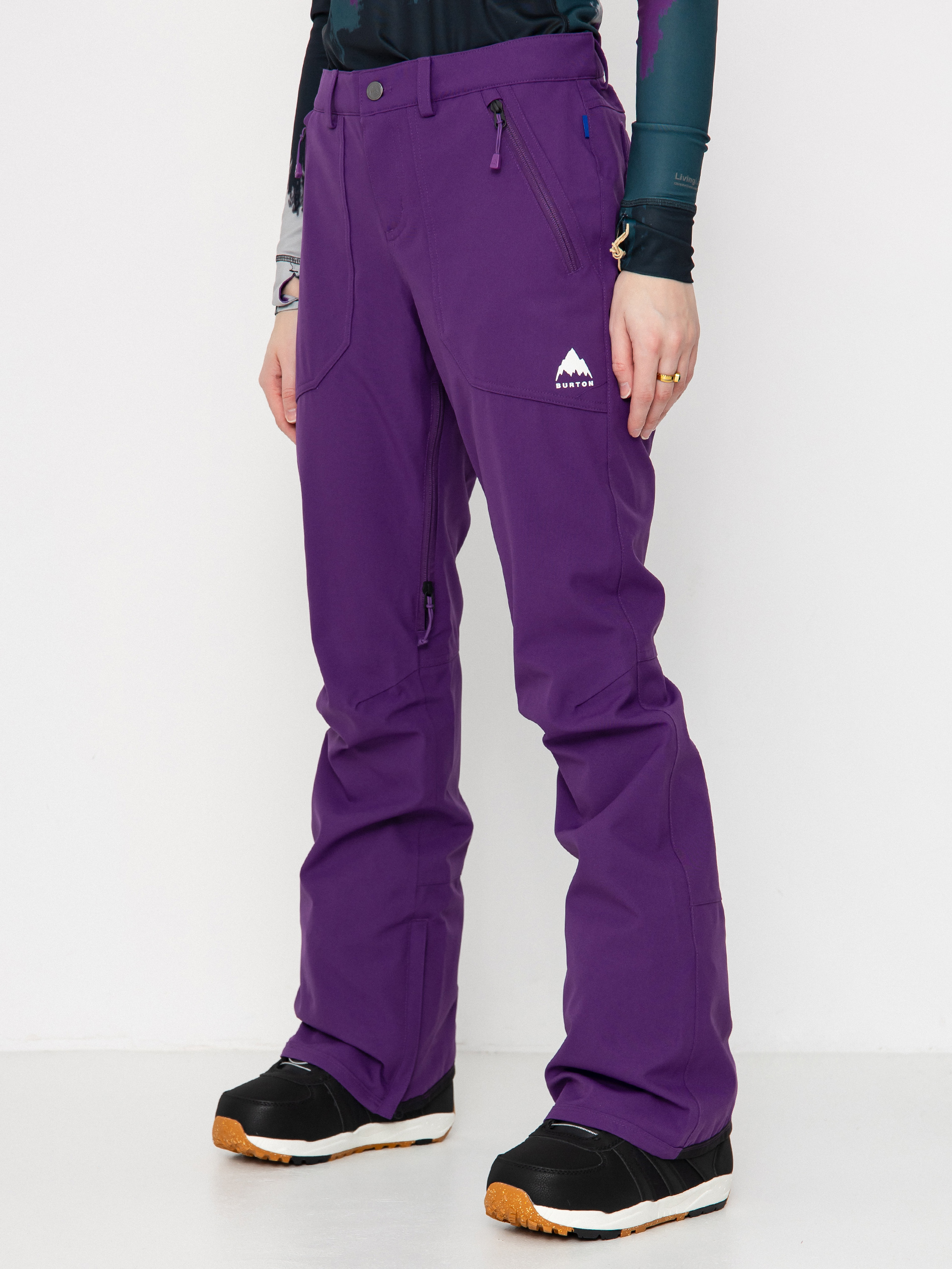 Damen Burton Snowboard Hose Vida Stretch (imperial purple)