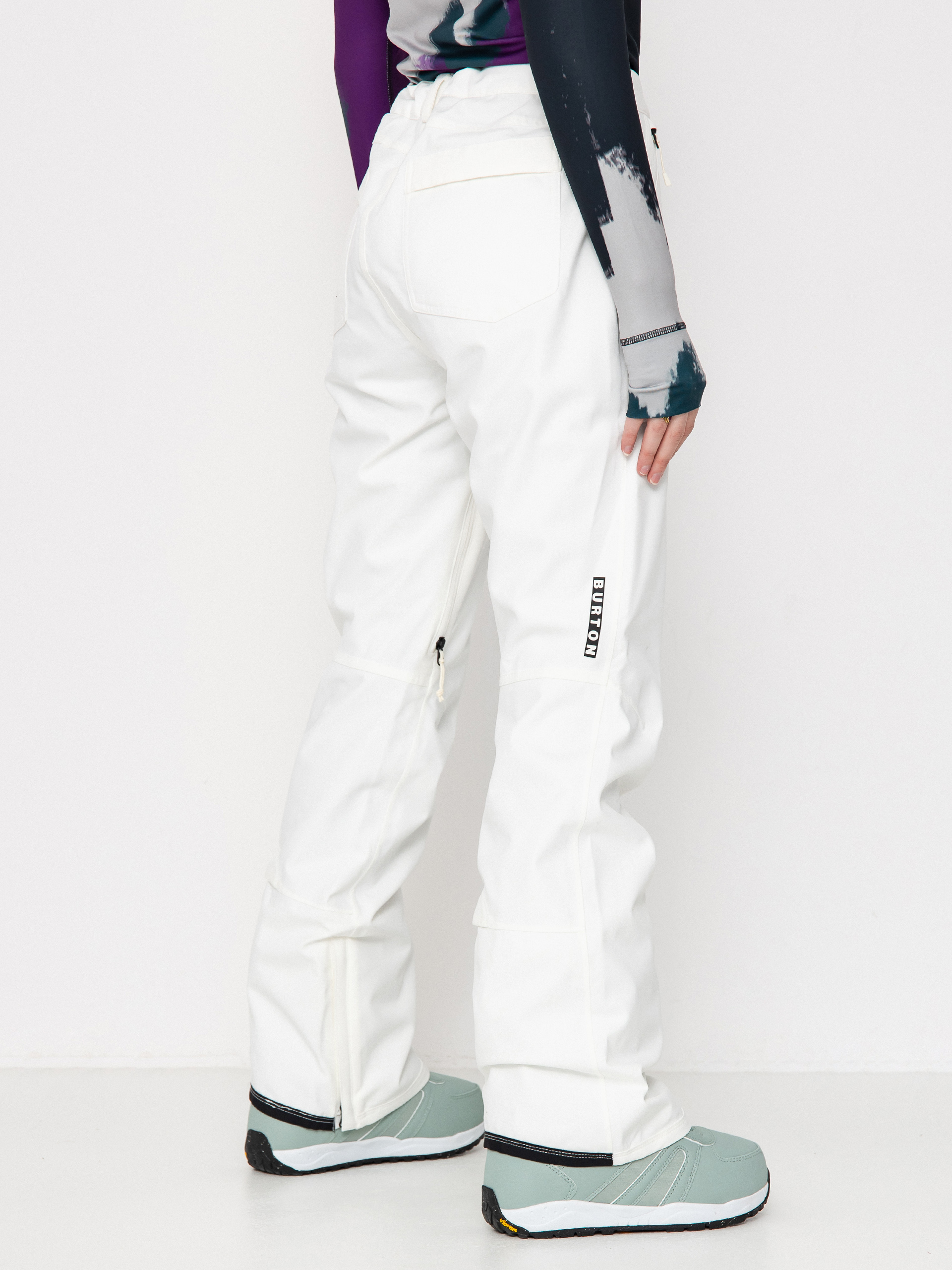 Damen Burton Snowboard Hose Vida Stretch (stout white)