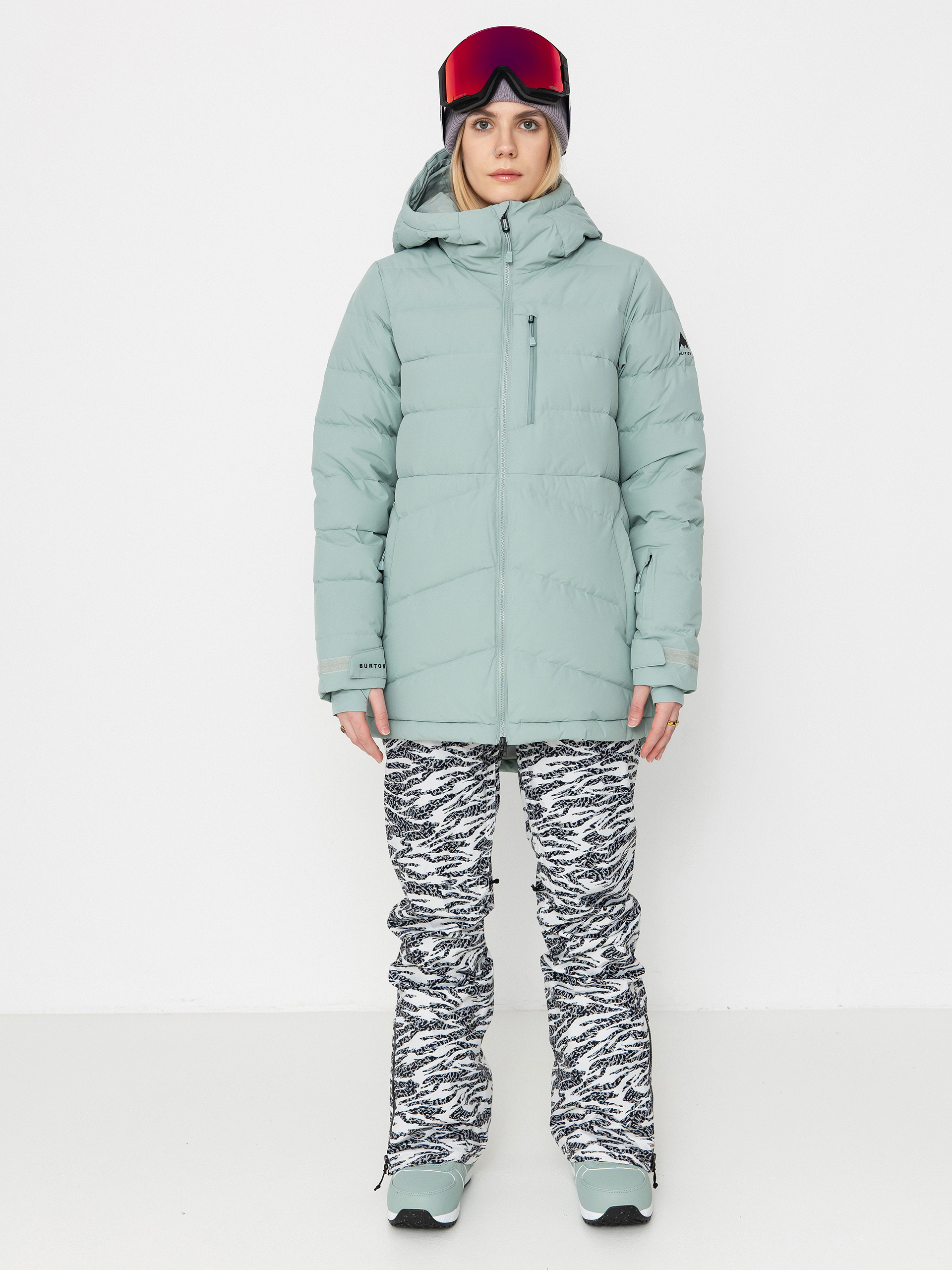 Burton Snowboard Jacke Loyil Down Wmn (petrol green)