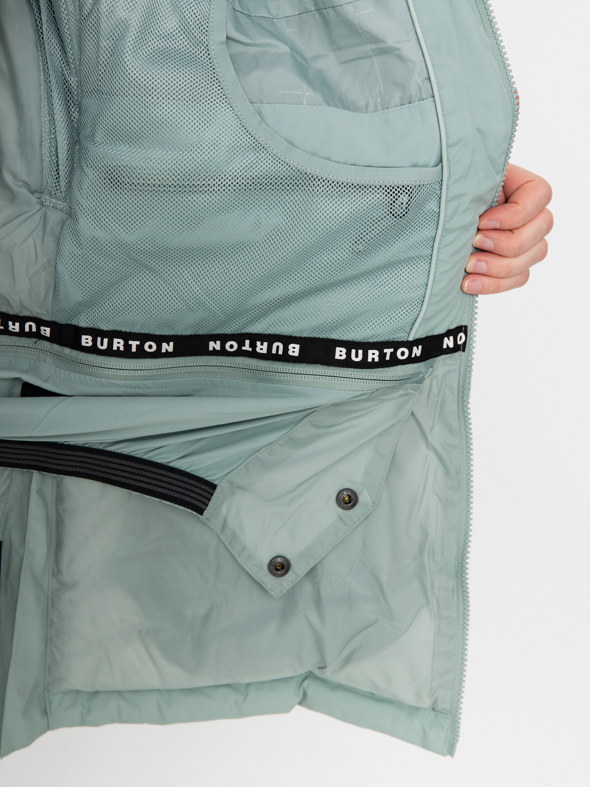 Damen Burton Snowboard Jacke Loyil Down (petrol green)