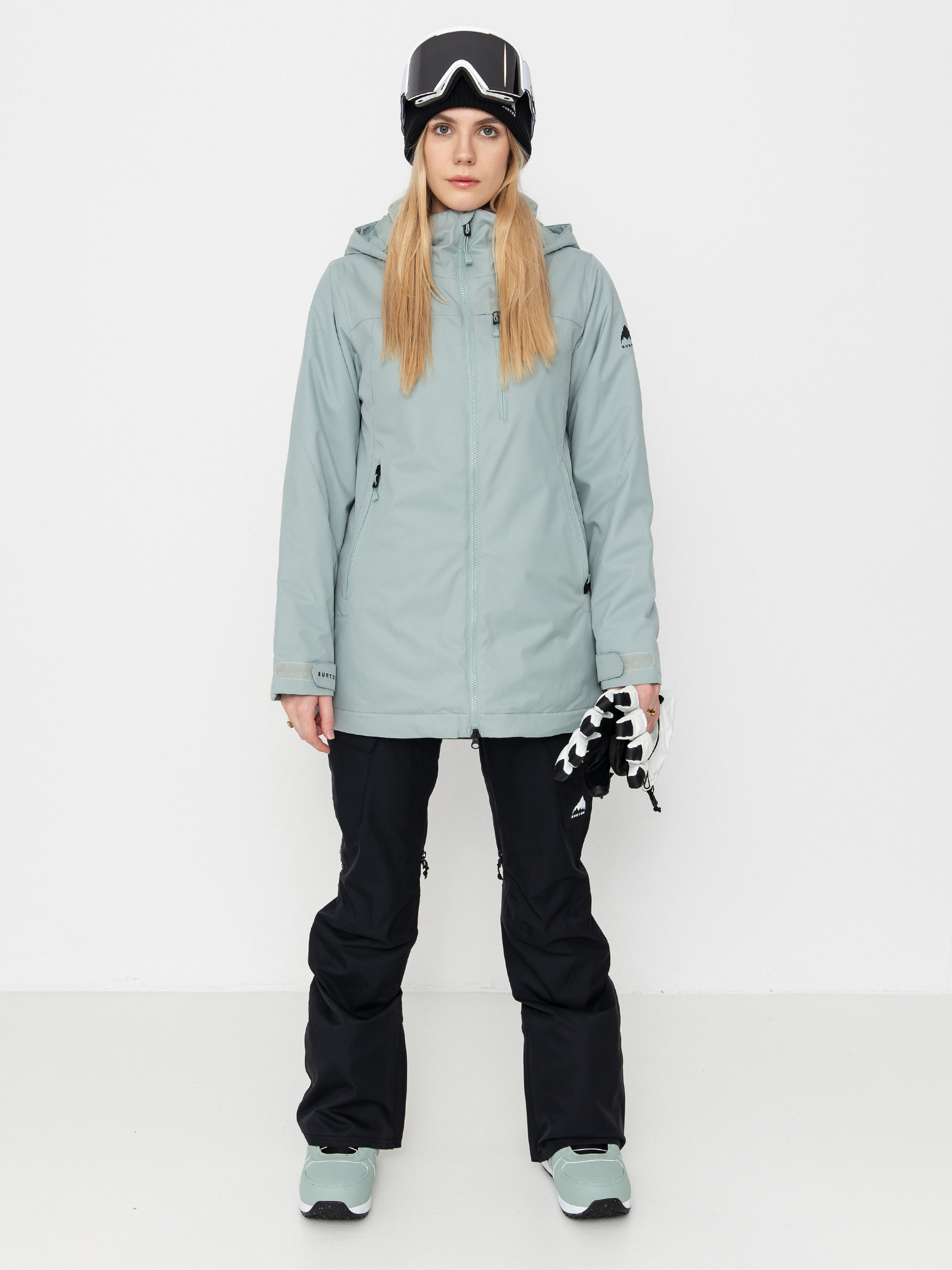 Bekleidung Snowboard Jacke Hose Set Damen Burton Snowboard Jacke