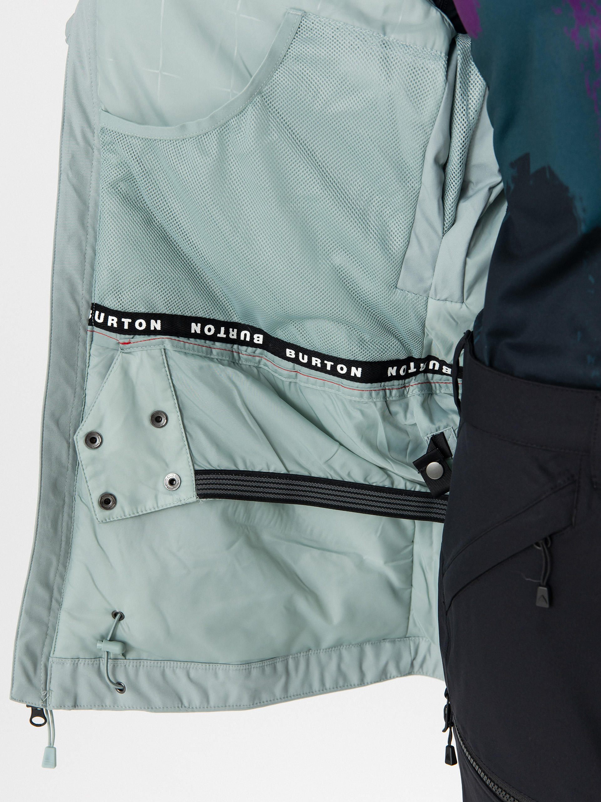 Womens Burton Snowboard jacket Lelah (petrol green)