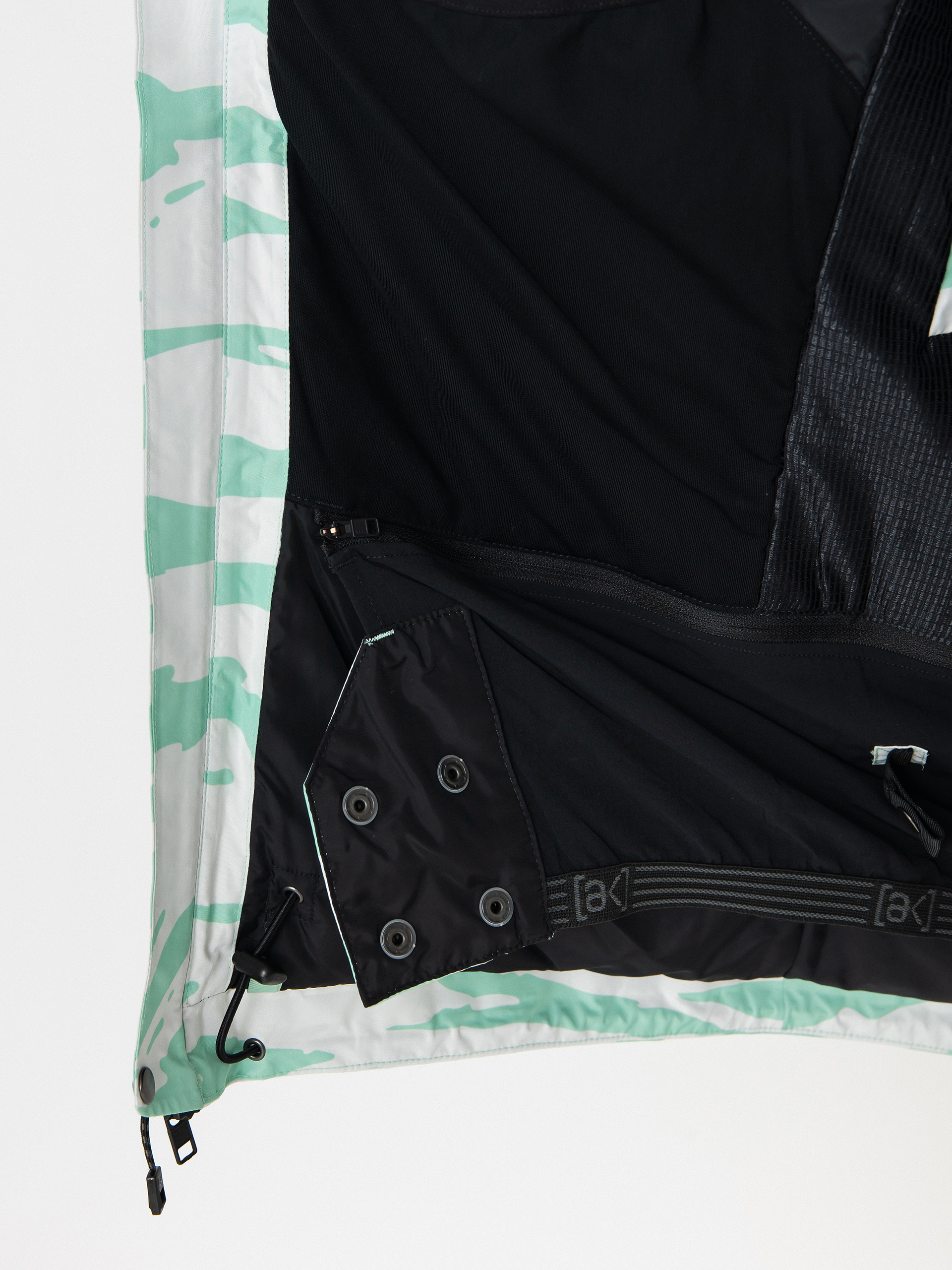 Womens Burton Snowboard jacket Ak Gore Tex Embark (oversized zebra)