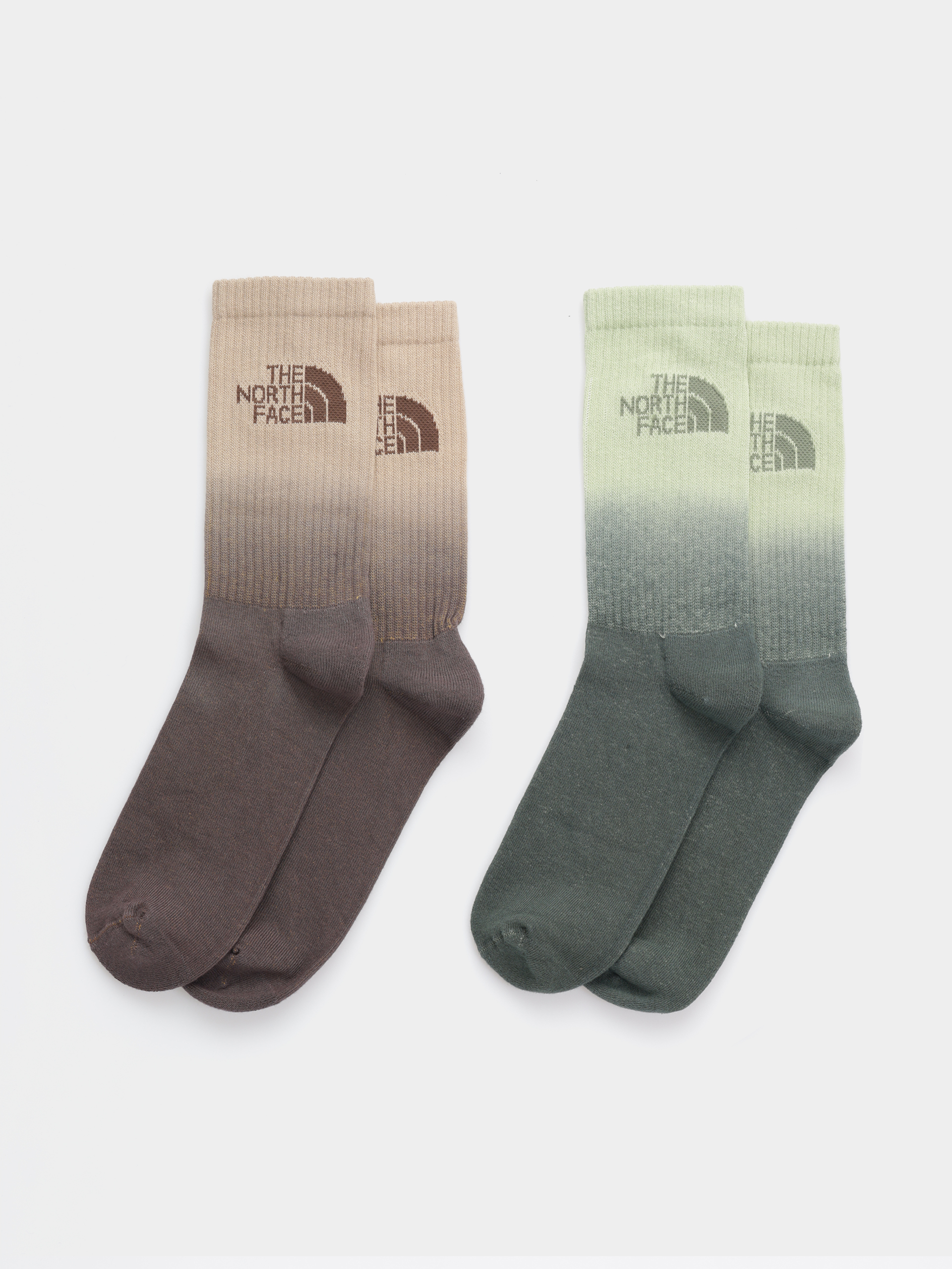 The North Face Everyday Crew Dip Dye 2P Socken (khaki stone/smokey brown)