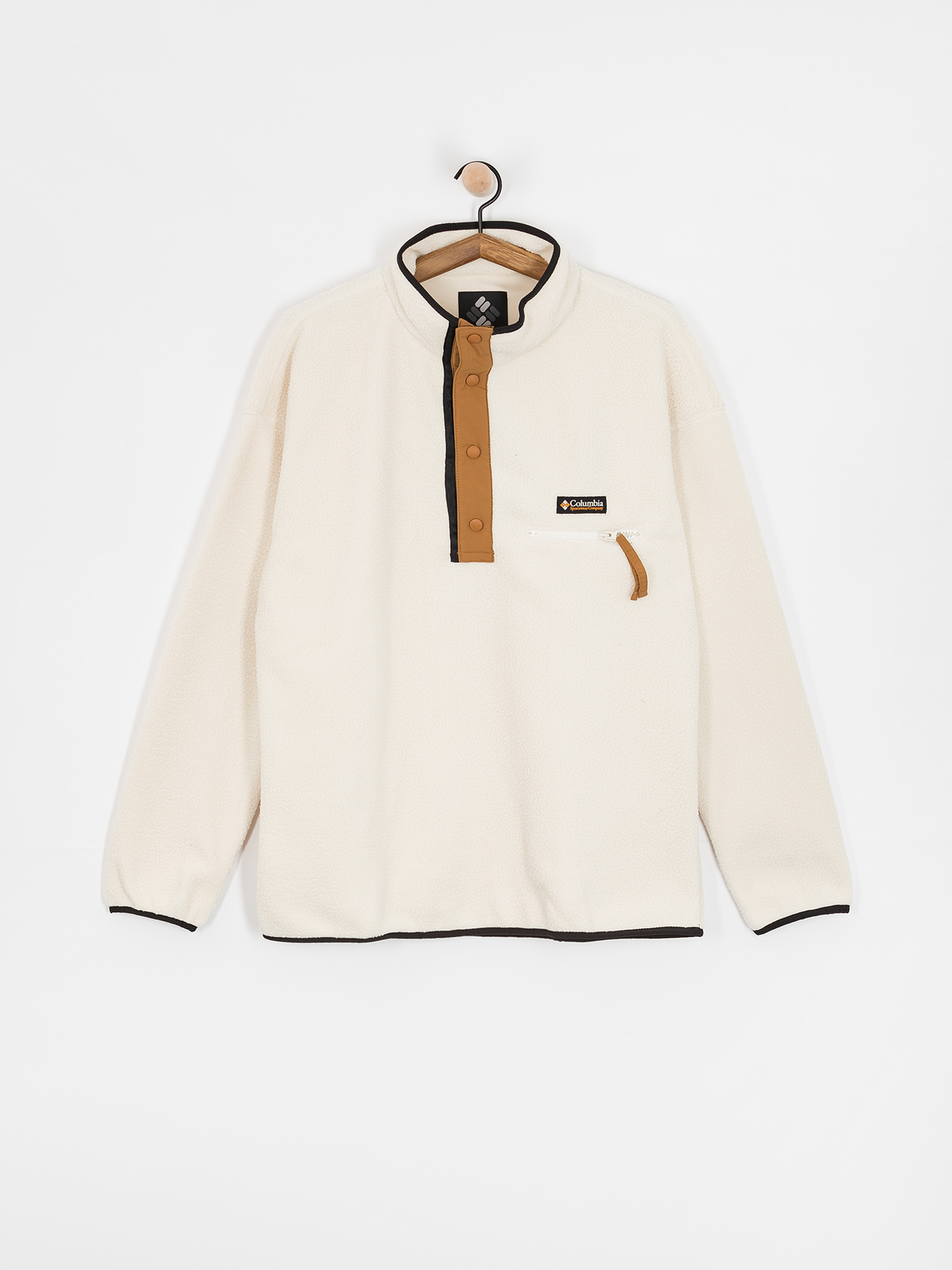 Columbia Helvetia II Half Snap Fleece - brown (chalk)
