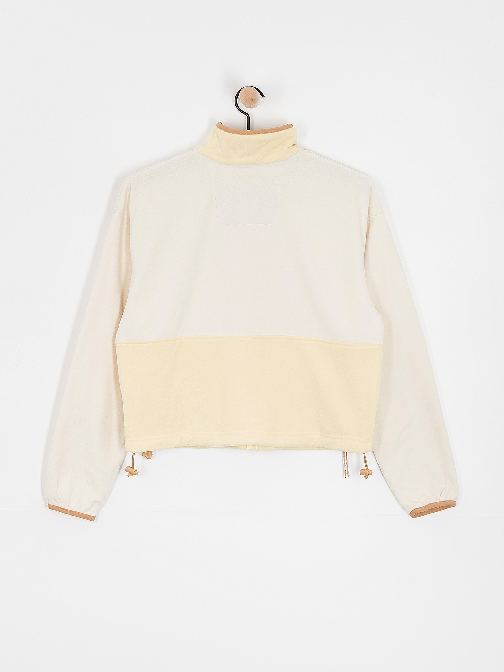 Damen Columbia Backbowl II Full Zip Fleece Jacke (chalk/lemon wa)