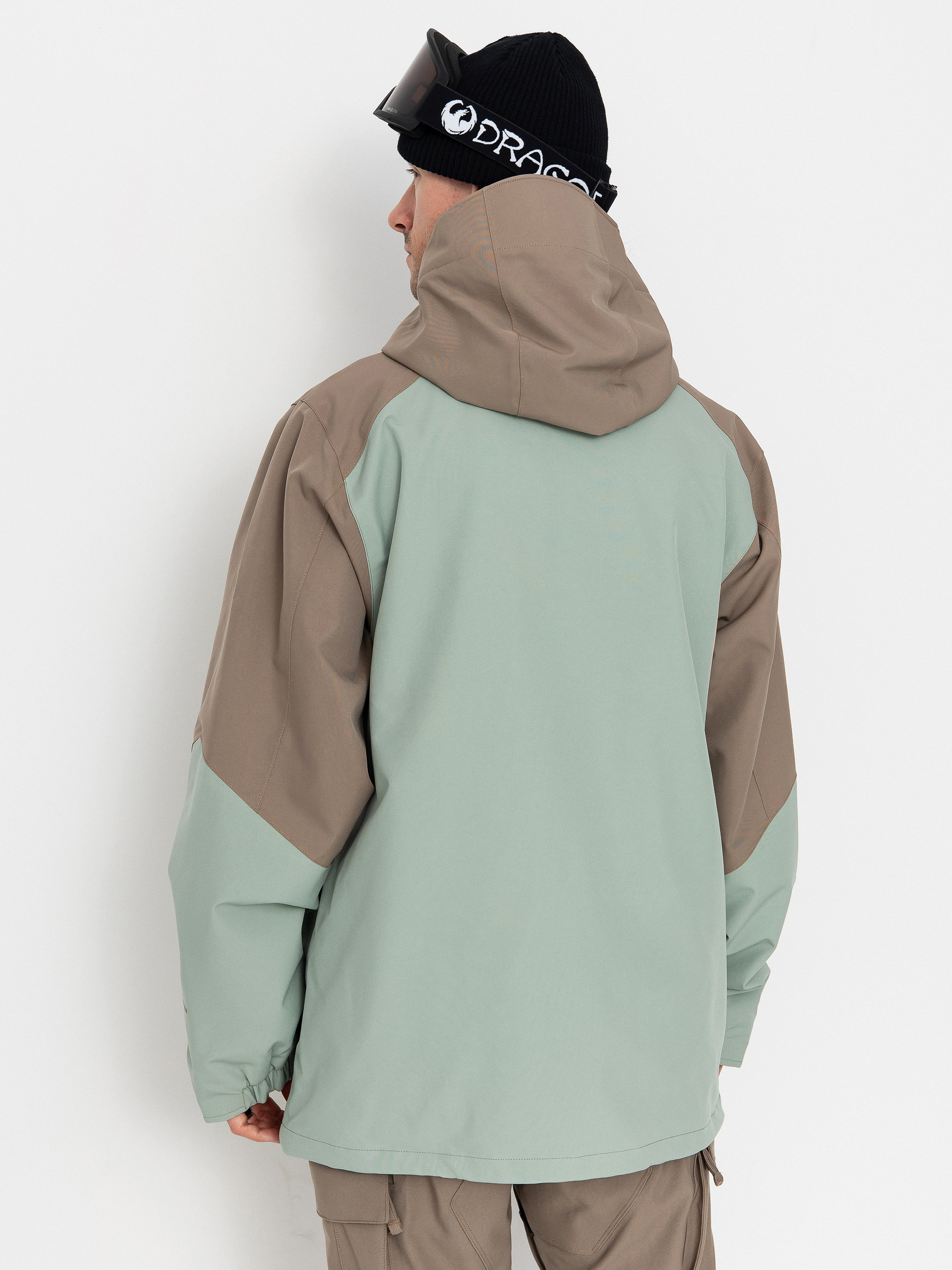 Volcom Snowboard jacket Brighton Full Zip - brown, blue (agave)