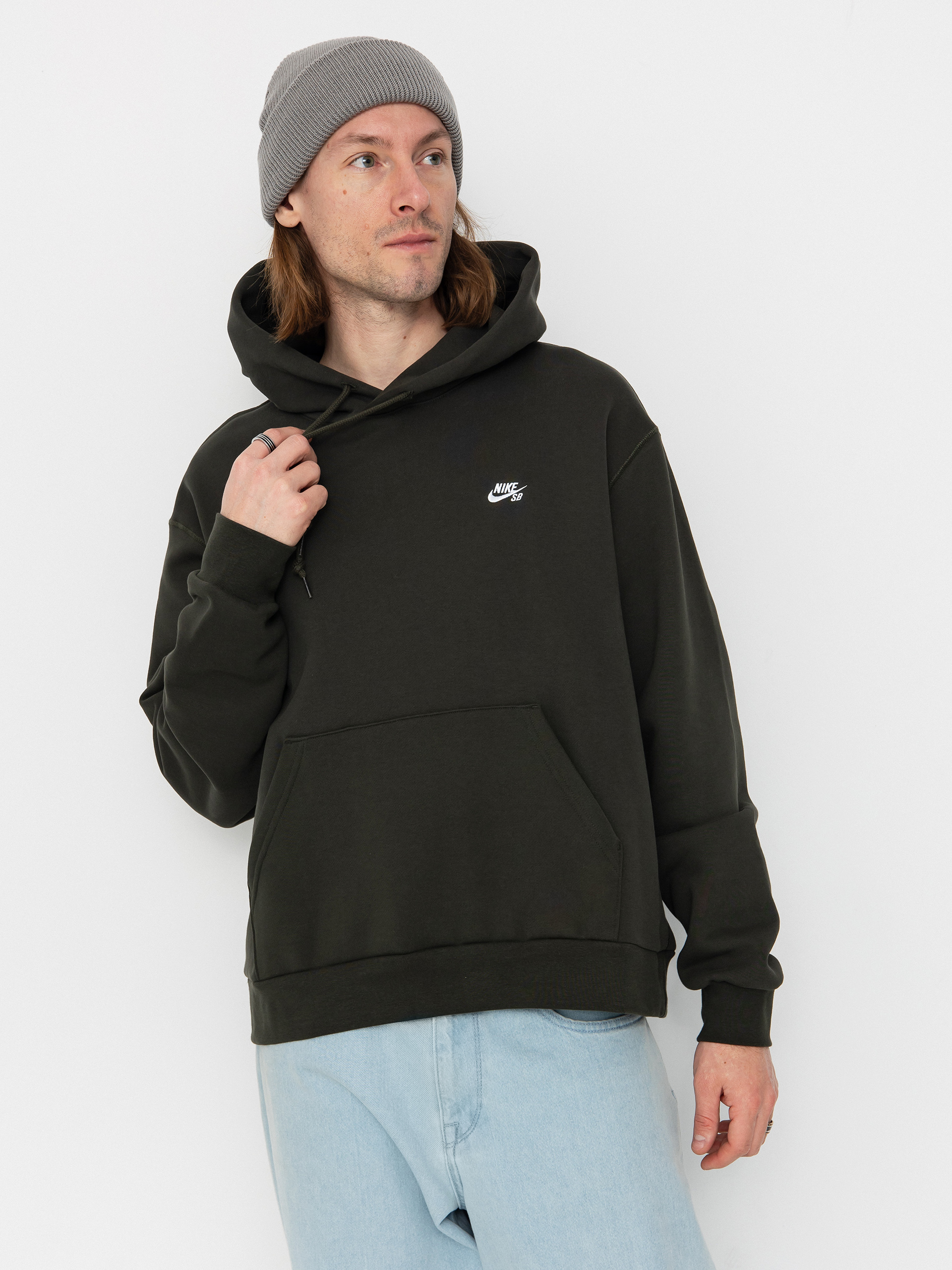 Nike SB Essential LBR HD Hoodie (sequoia/white)