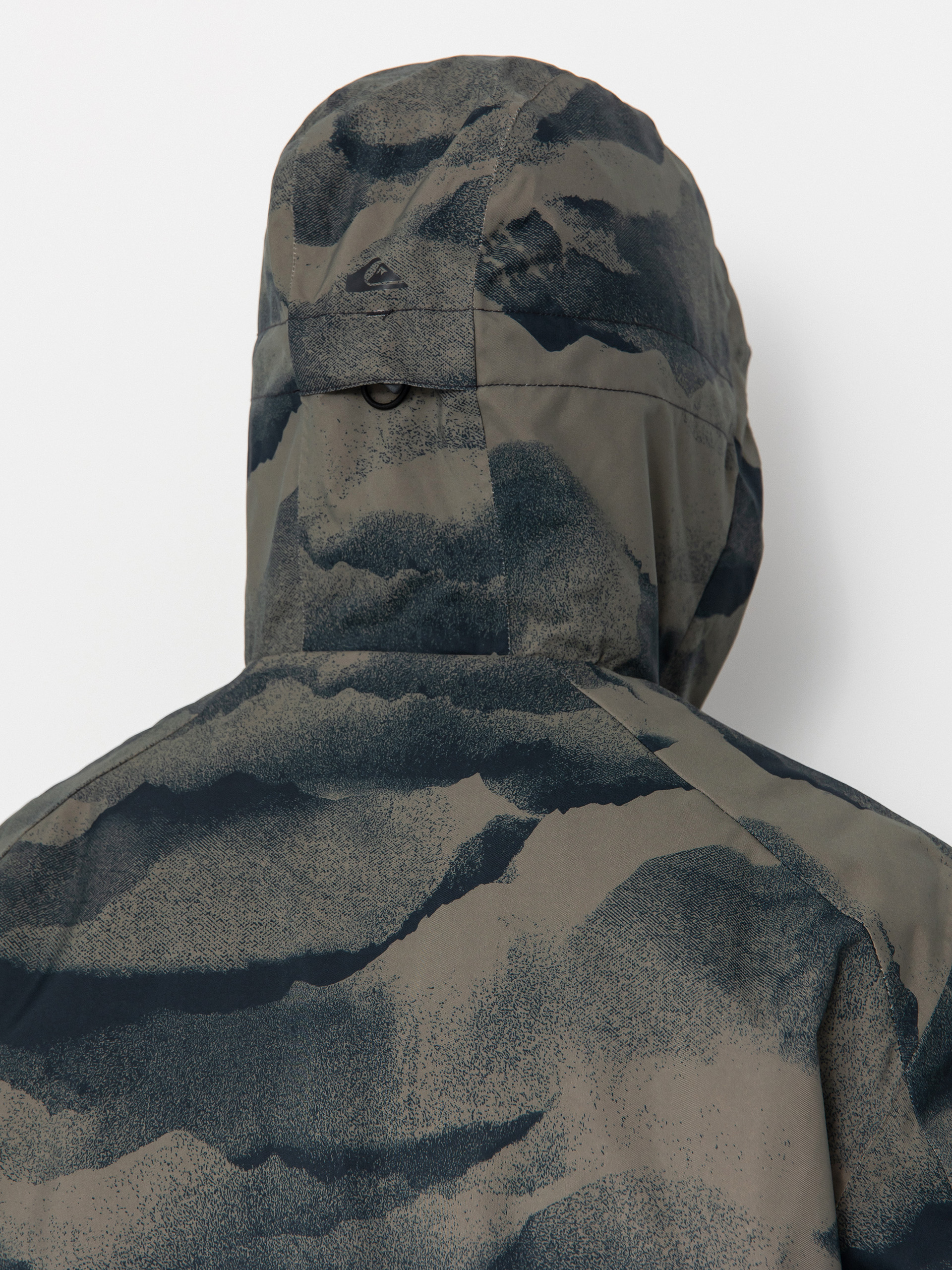 Herren Quiksilver Mission Printed Block Snowboard Jacke (mountain spray cante)