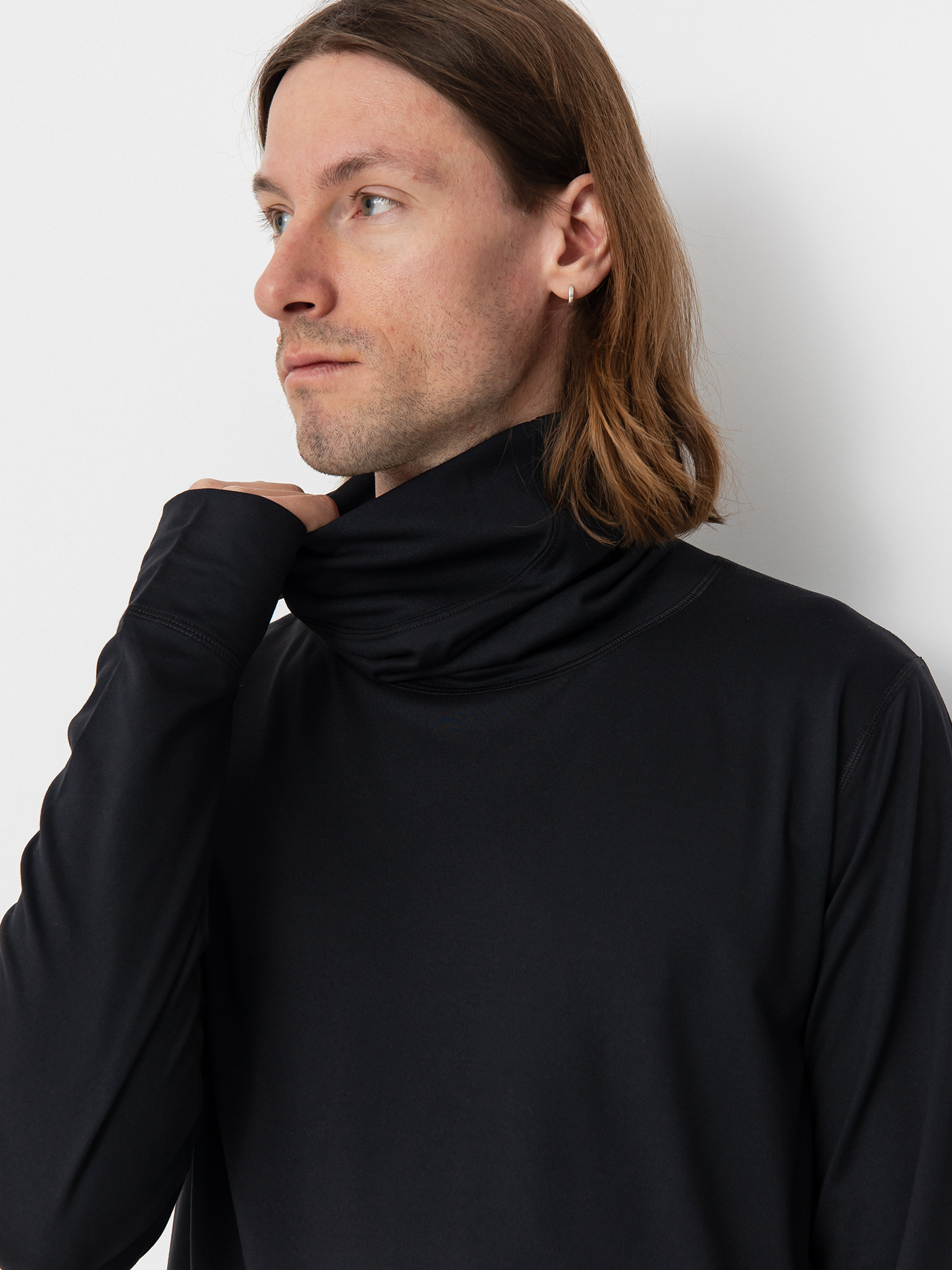 Burton Midweight Long Neck Longsleeve (true black)