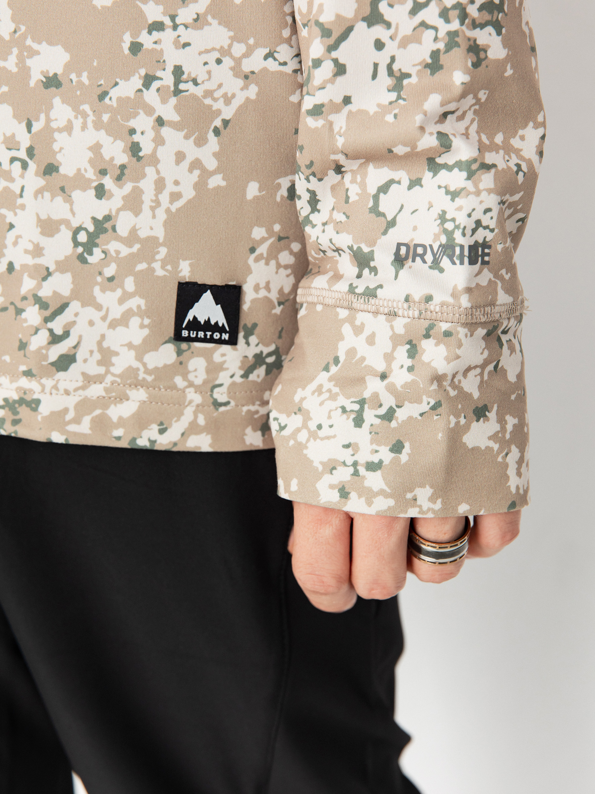 Burton Midweight Long Neck Longsleeve (snowfall camo)
