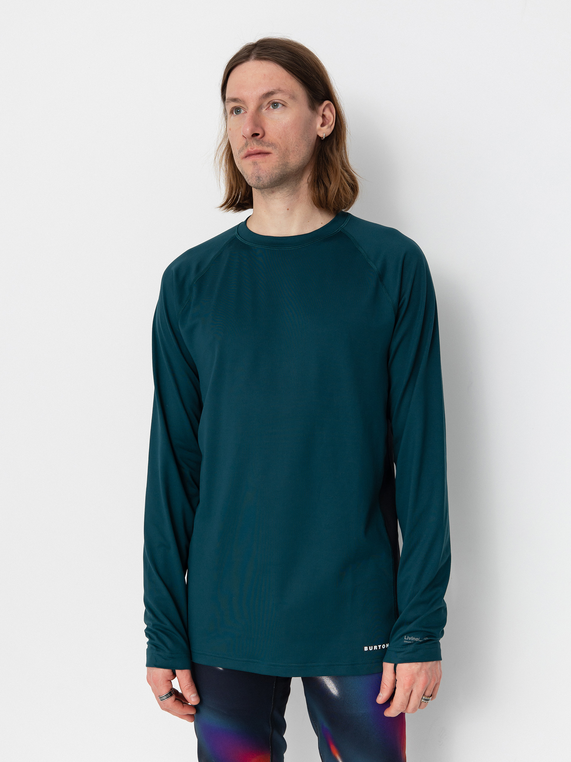 Burton Midweight X Crew Longsleeve (deep emerald)