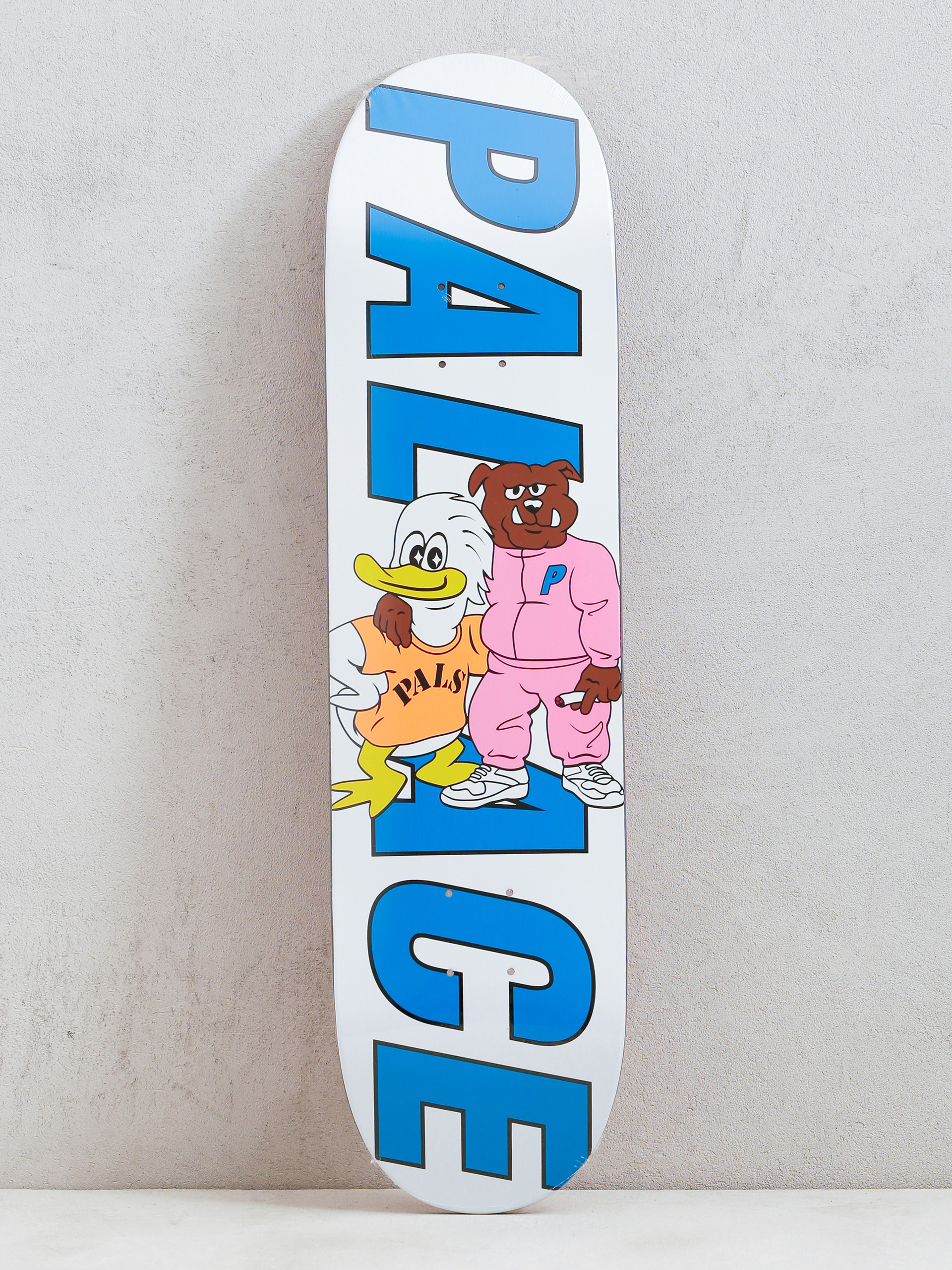 Palace Skateboards Duck&Dog Deck (white/blue)