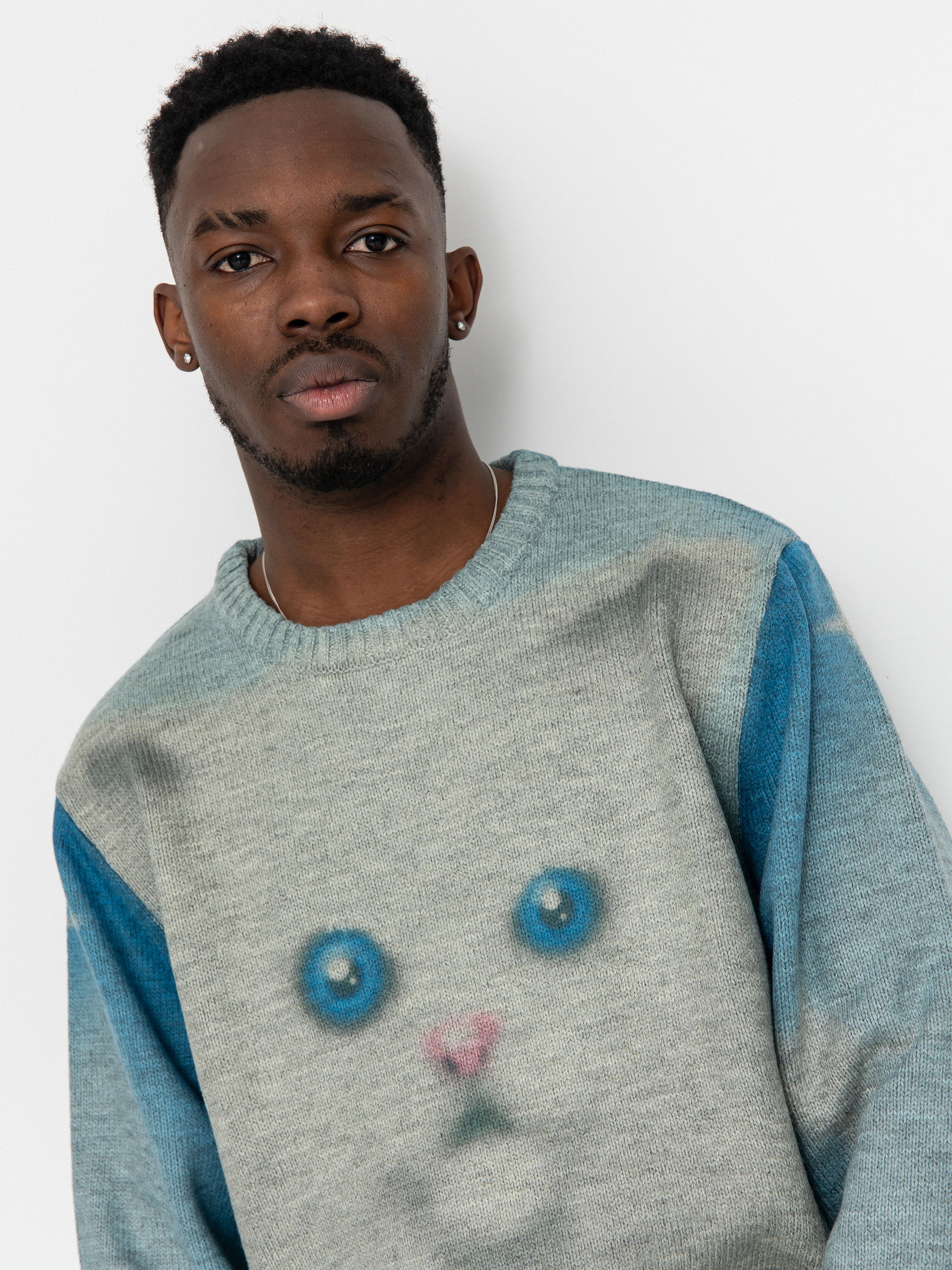 RipNDip Sweater Sprinkles Knit - blue (black/blue) RipNDip Sweater Sprinkles Knit - blue (black/blue)