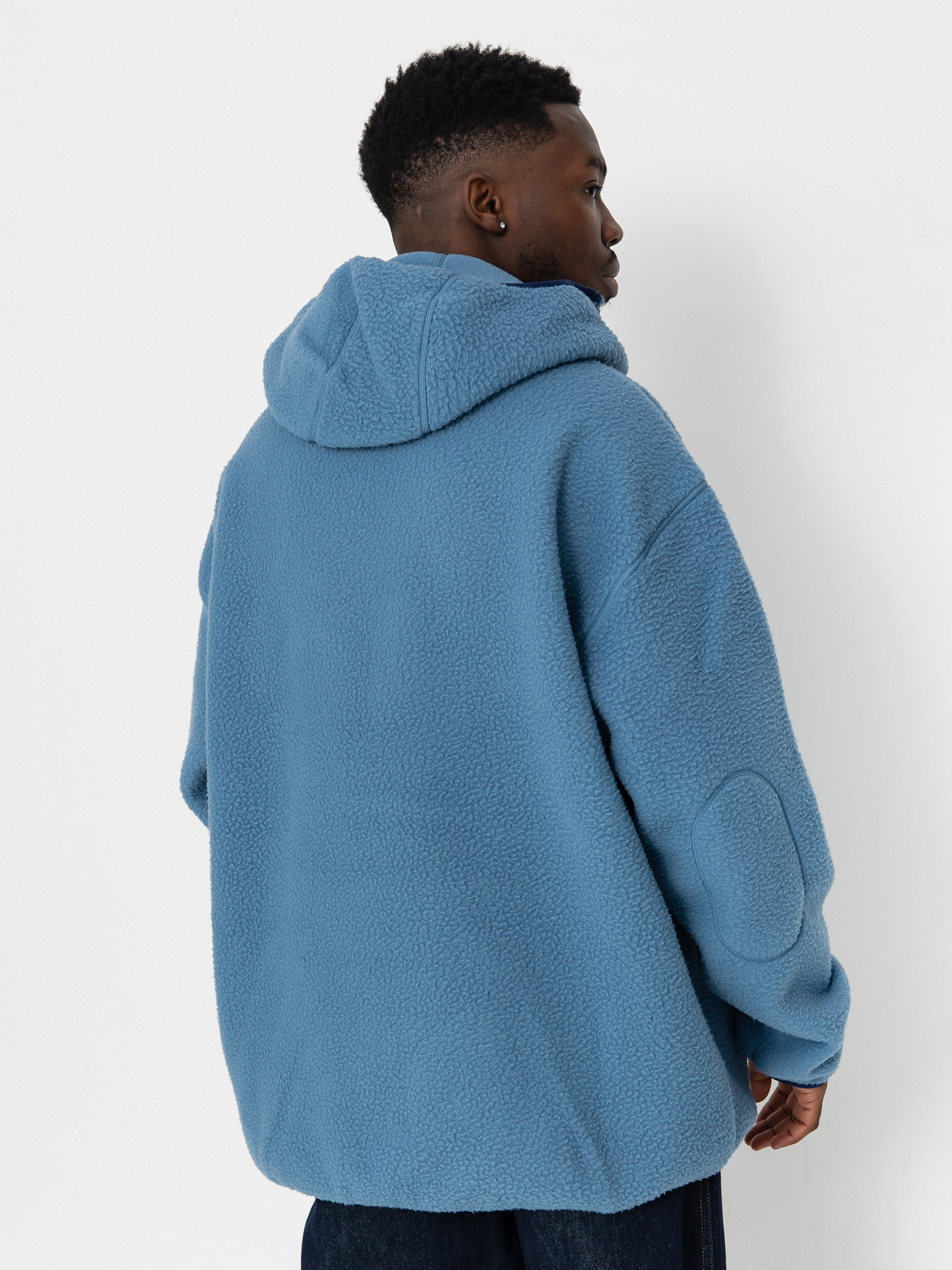 Kapuze Vintage Fleece Pullover Herren Fleecejacken Fleecepullover