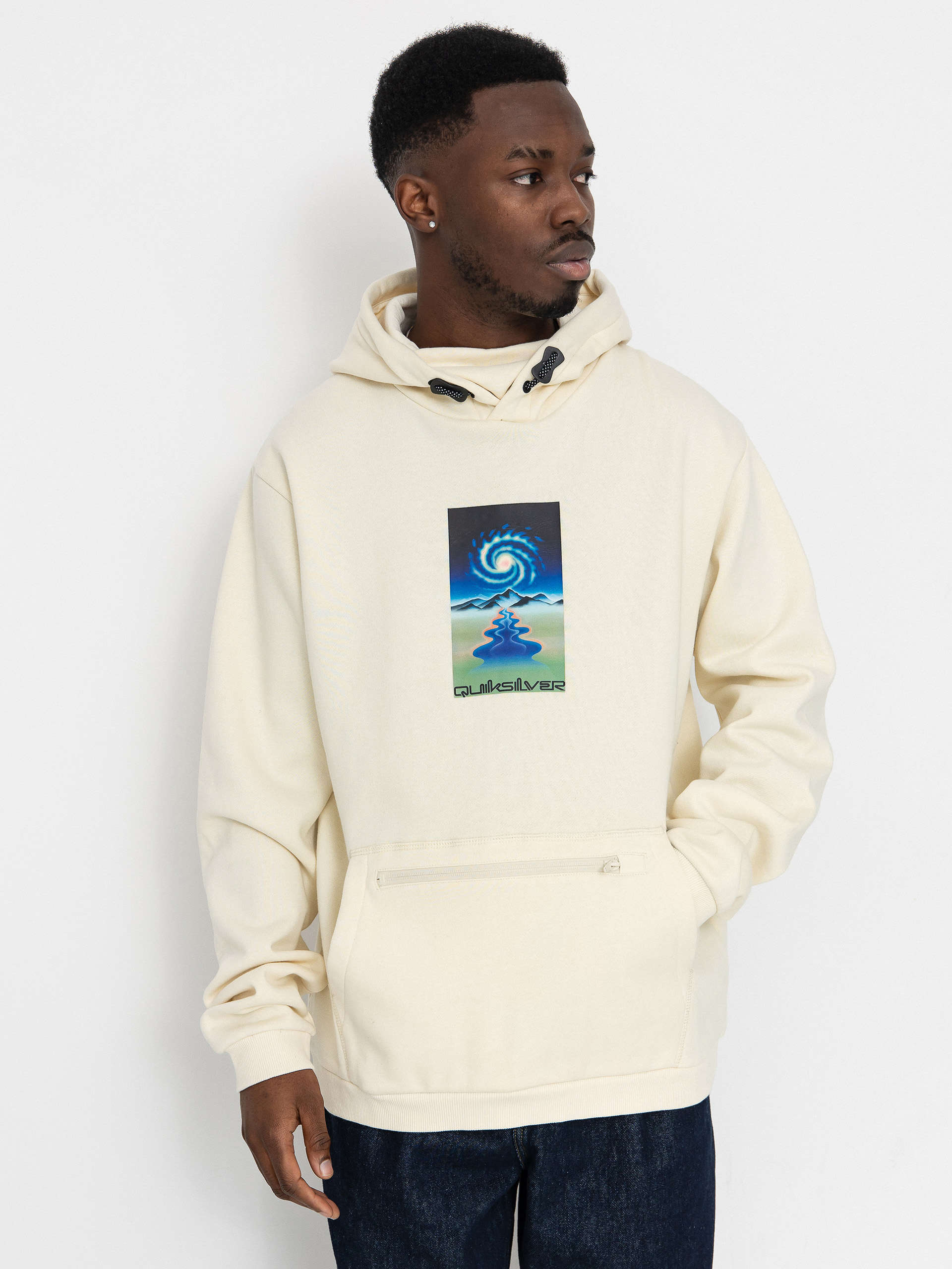 Quiksilver Active sweatshirt Big Logo Tech HD (birch)