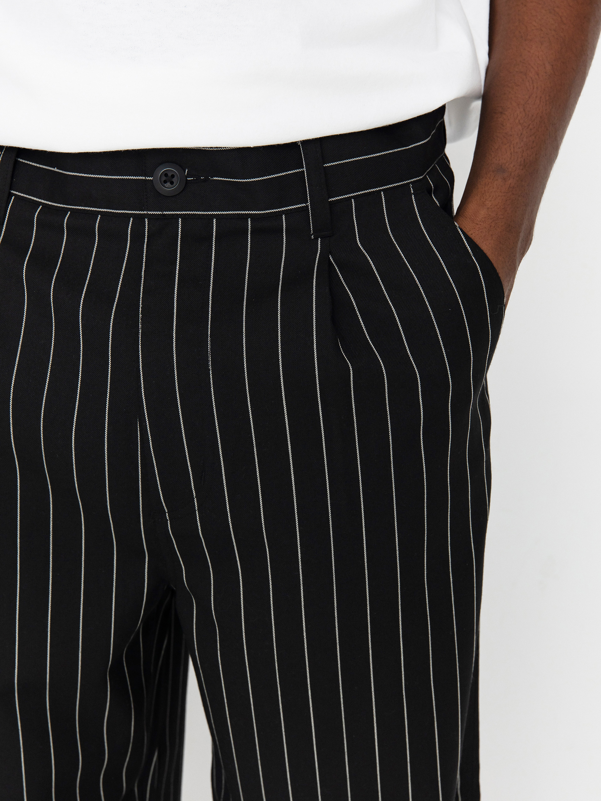 Carhartt WIP Seaton Pants (seaton stripe black)
