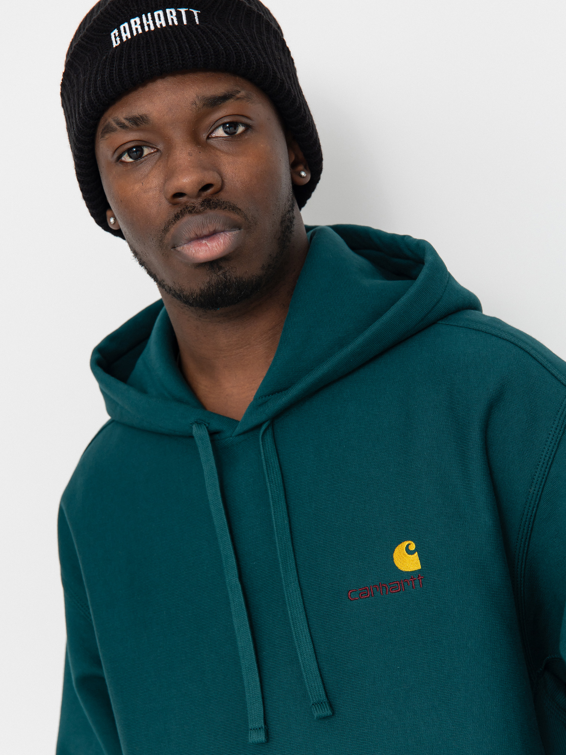 Carhartt WIP American Script HD Hoodie (malachite)