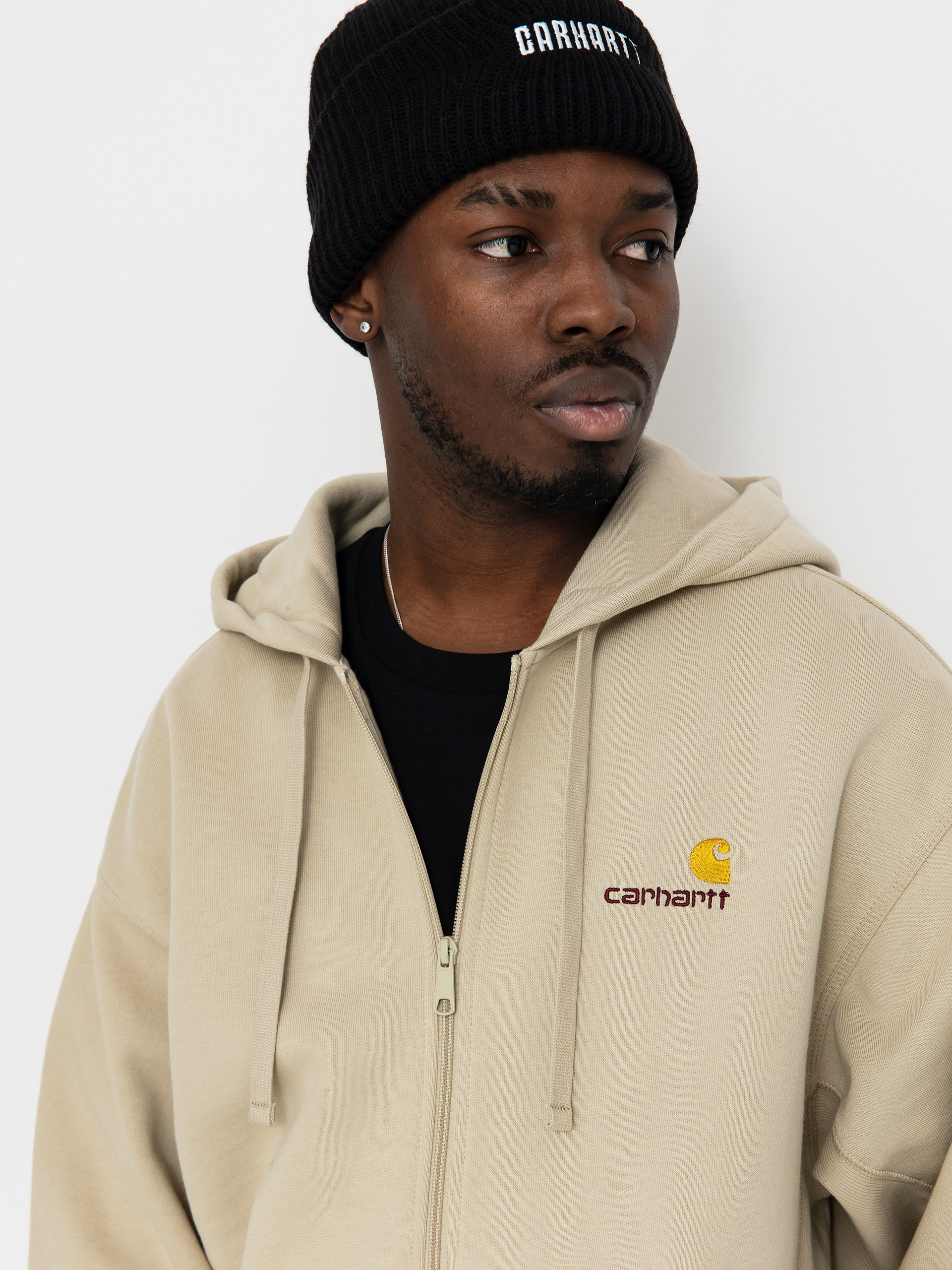 Carhartt WIP American Script ZHD Hoodie (fleur de sel)