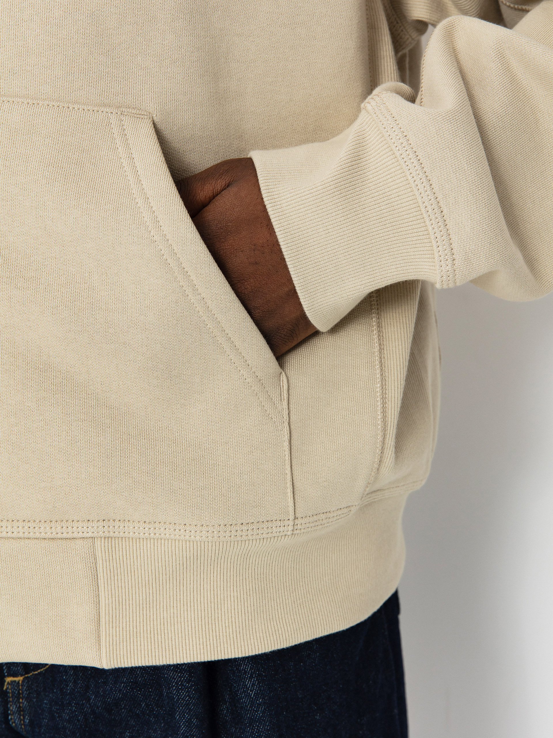 Carhartt WIP American Script ZHD Hoodie (fleur de sel)