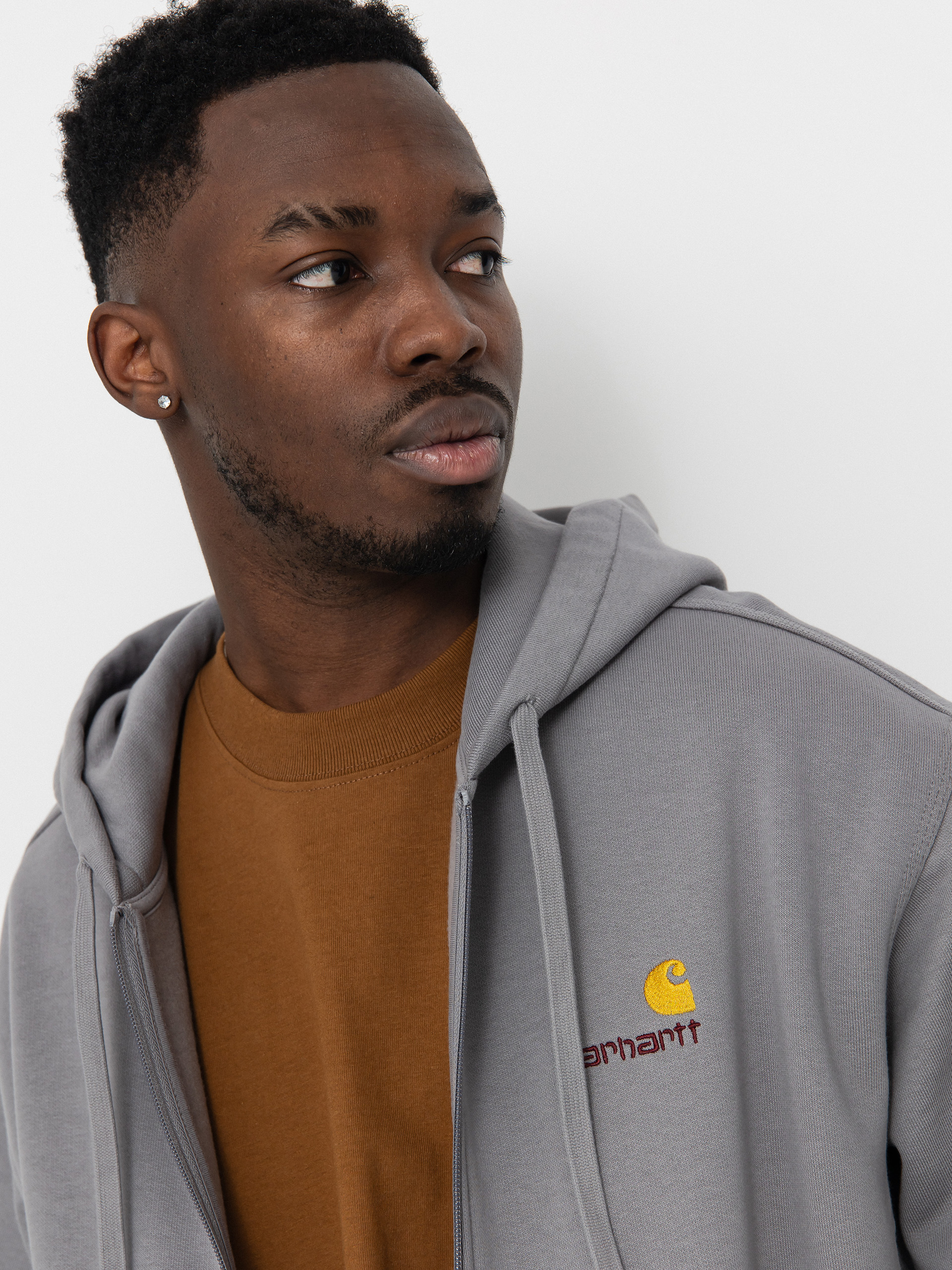 【Carhartt】 HOODED AMERICAN SCRIPT SWEATSHIRT hooded-american-script-