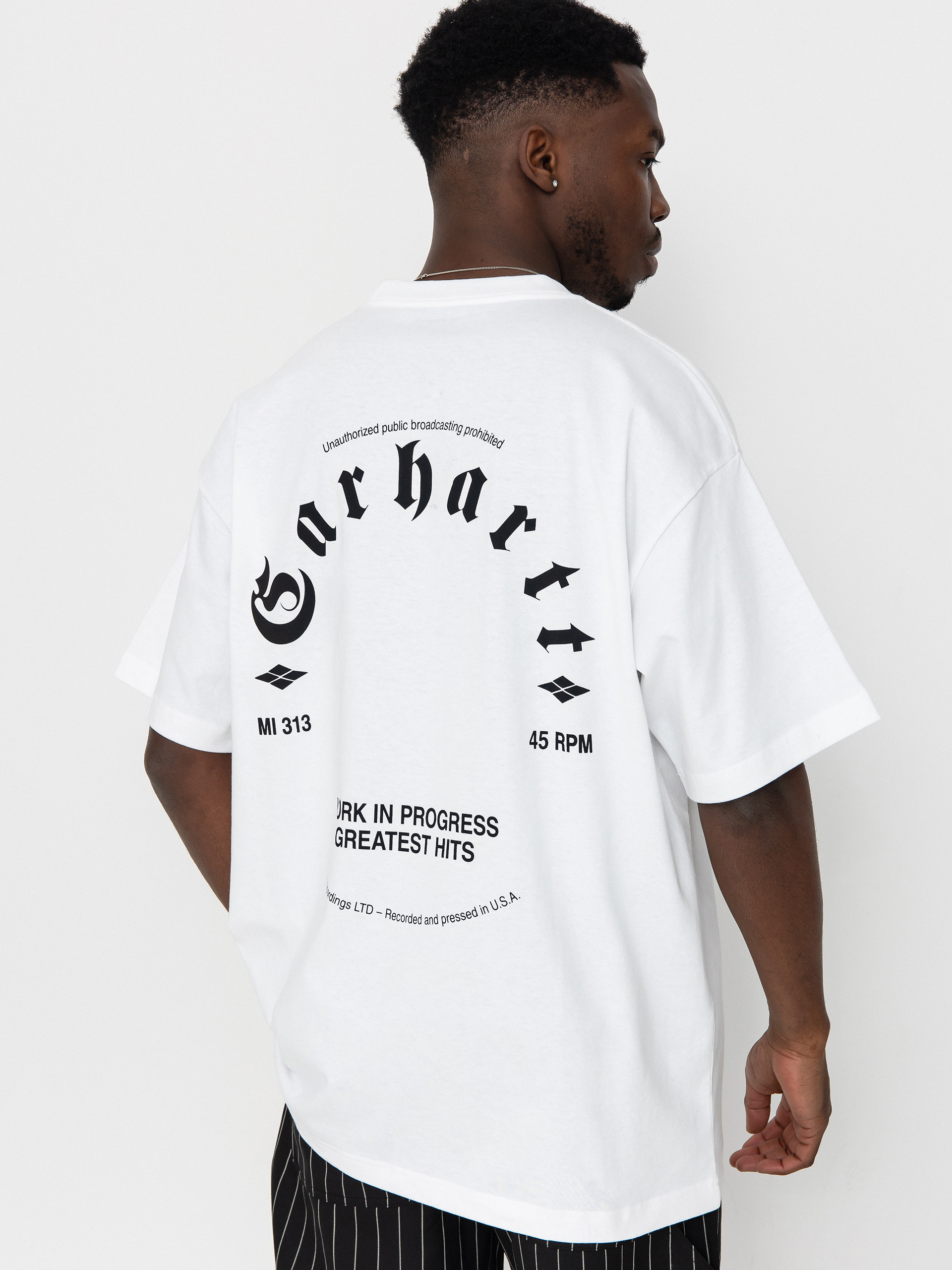 Carhartt WIP Greatest Hits T-Shirt (white/black)