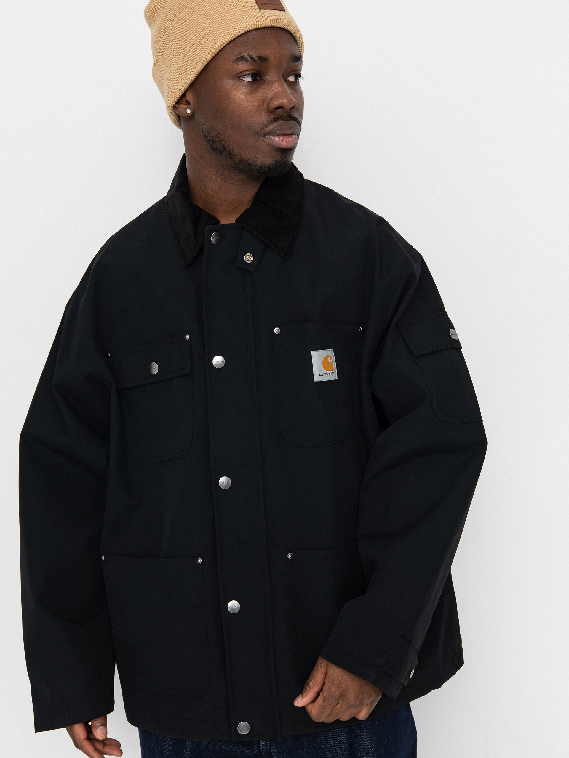 Carhartt WIP Jacket Clapton (black/black)