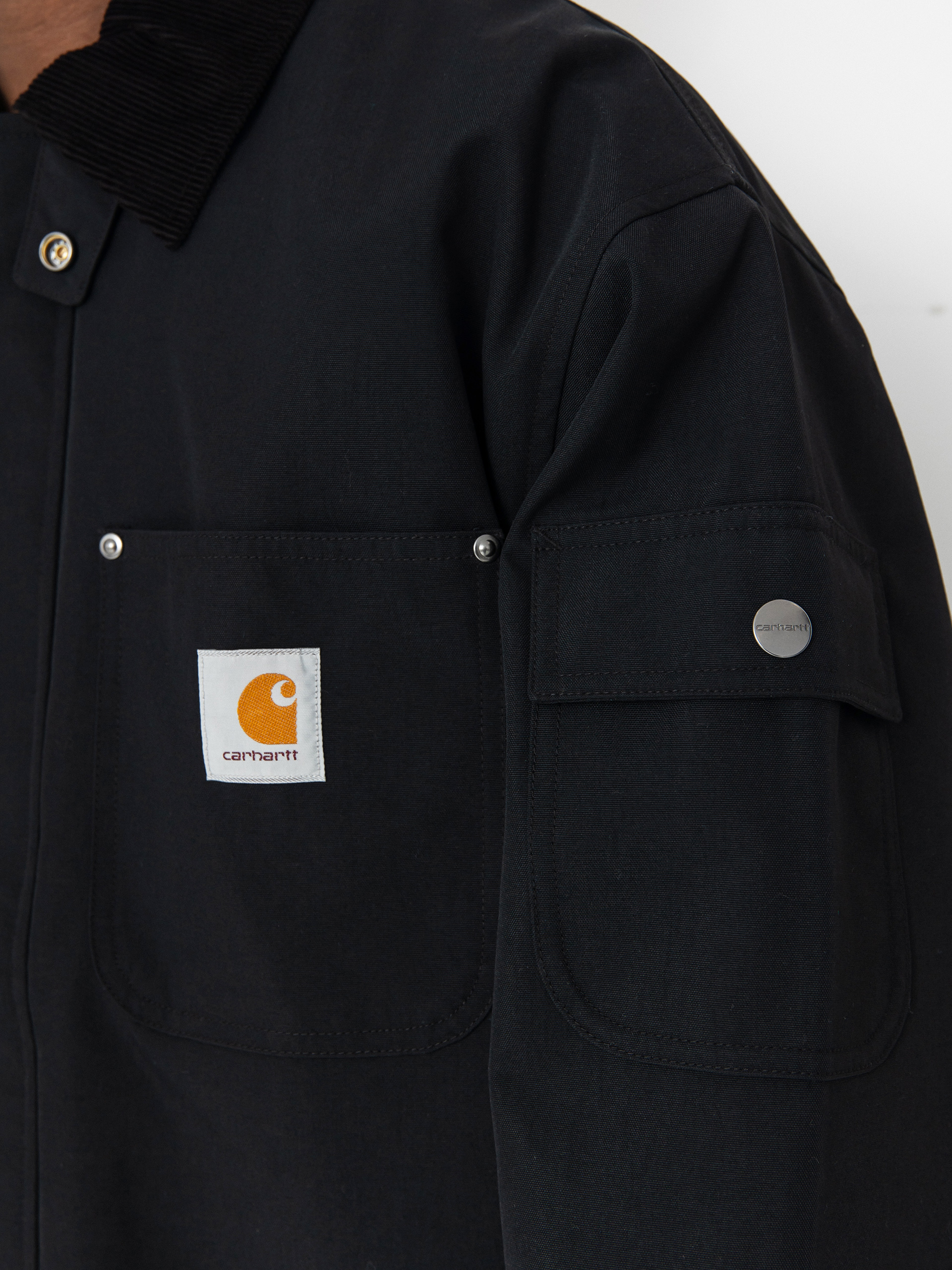 Carhartt WIP Jacket Clapton - black (black/black)