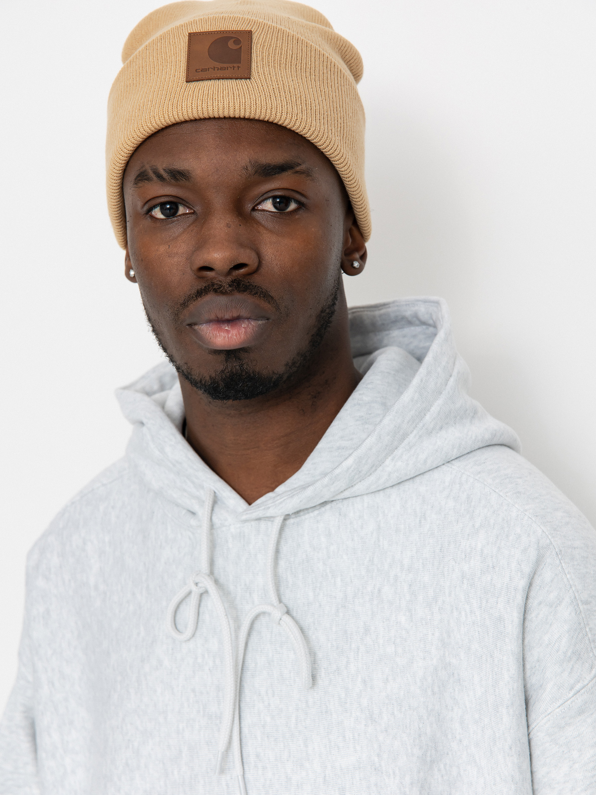 Carhartt WIP Label Script HD Hoodie (ash heather)