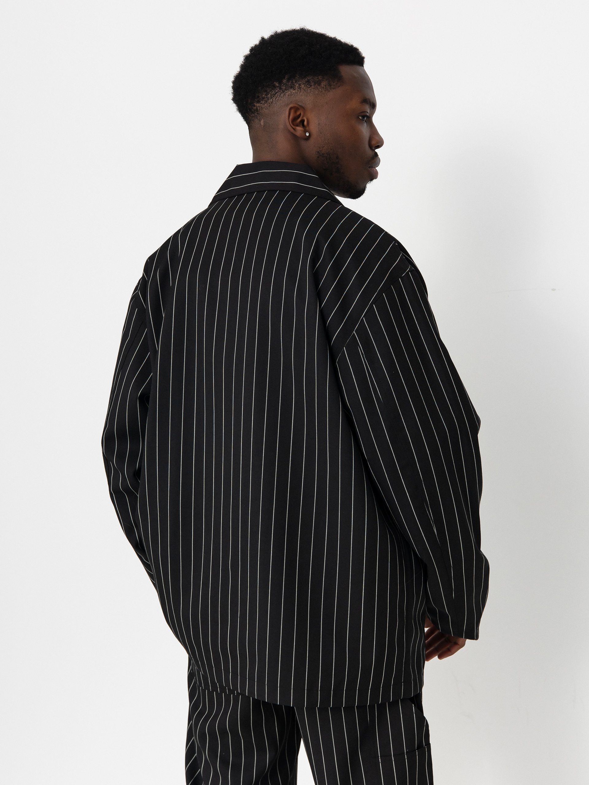 Carhartt WIP Jacke Seaton Blazer (seaton stripe black)