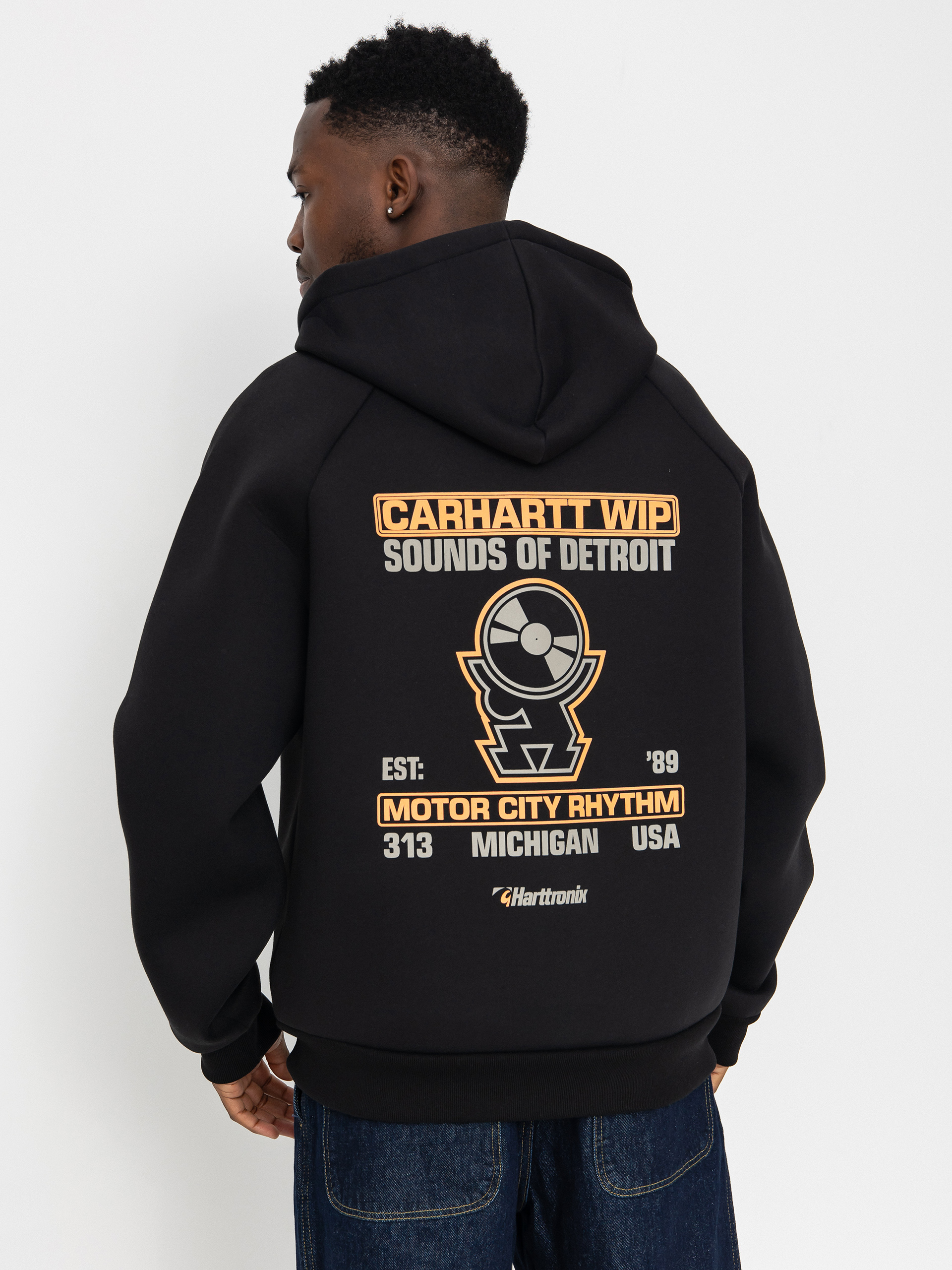 Carhartt WIP Jacke Harttronix Car Lux (black/grey heather)