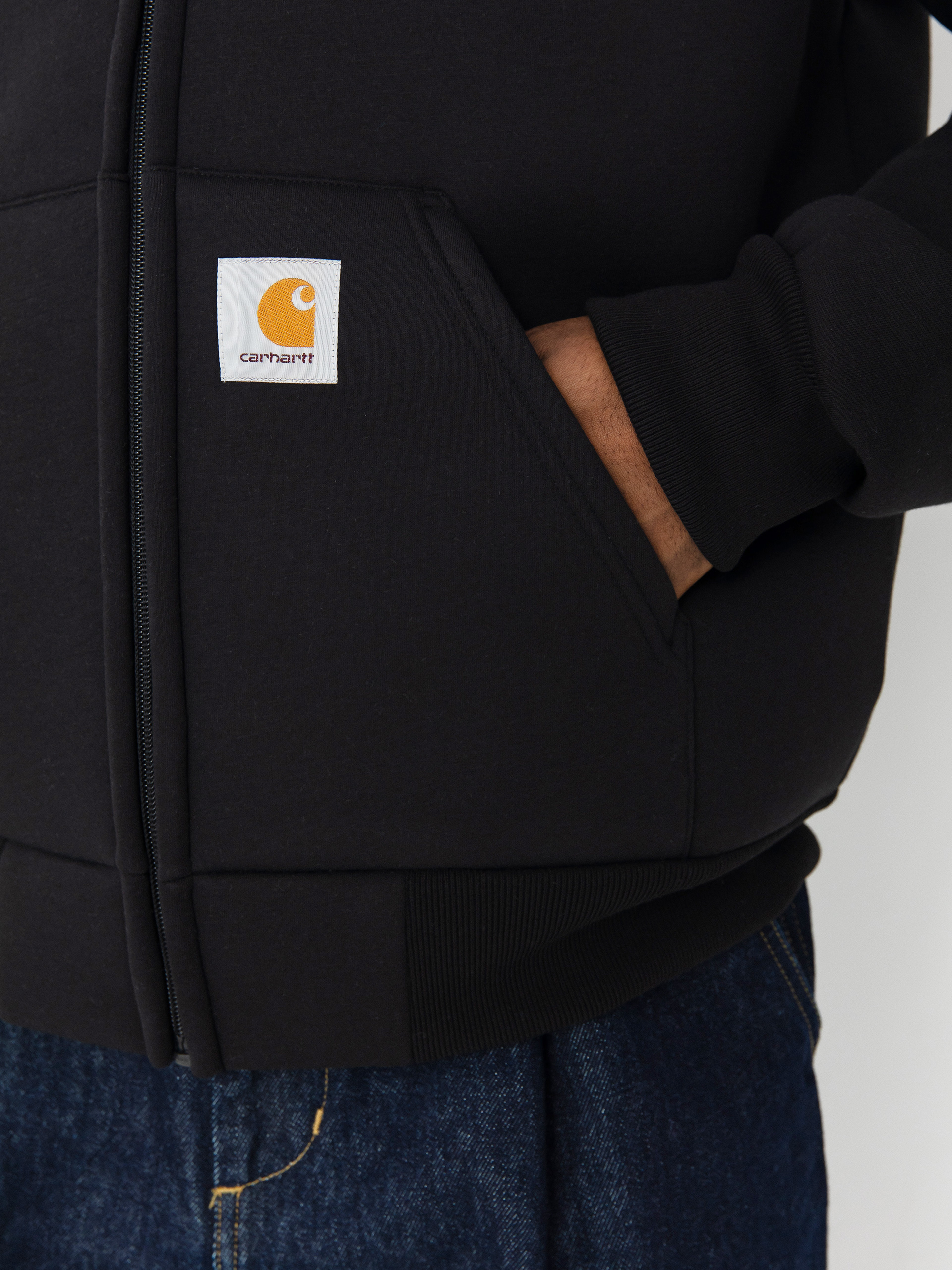 Carhartt WIP Jacket Harttronix Car Lux (black/grey heather)