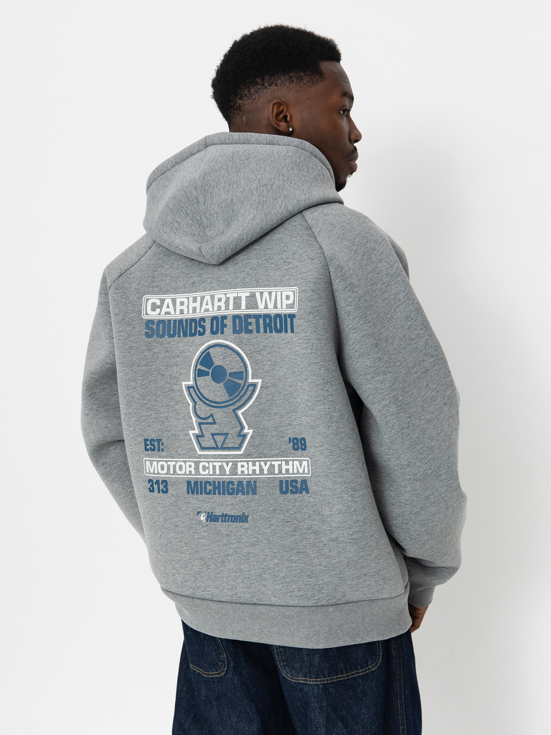 Carhartt WIP Jacke Harttronix Car Lux (dark grey heather/grey)