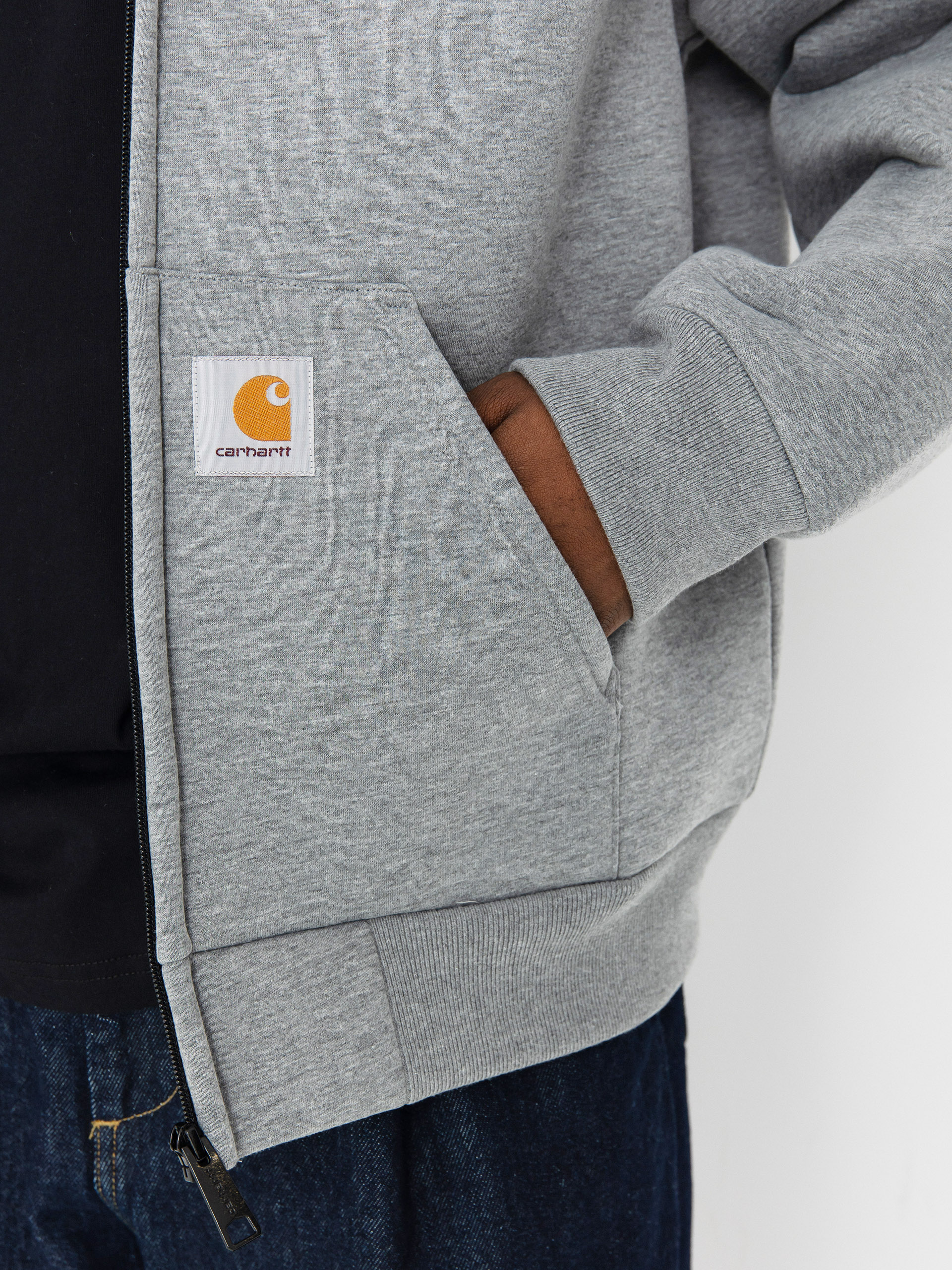 Carhartt WIP Jacket Harttronix Car Lux (dark grey heather/grey)