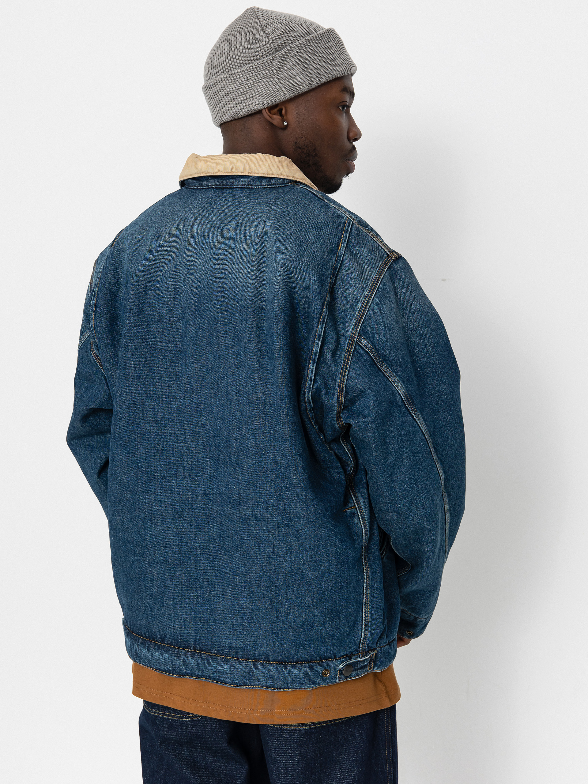 Carhartt WIP Jacket OG Detroit (blue/dusty h brown)