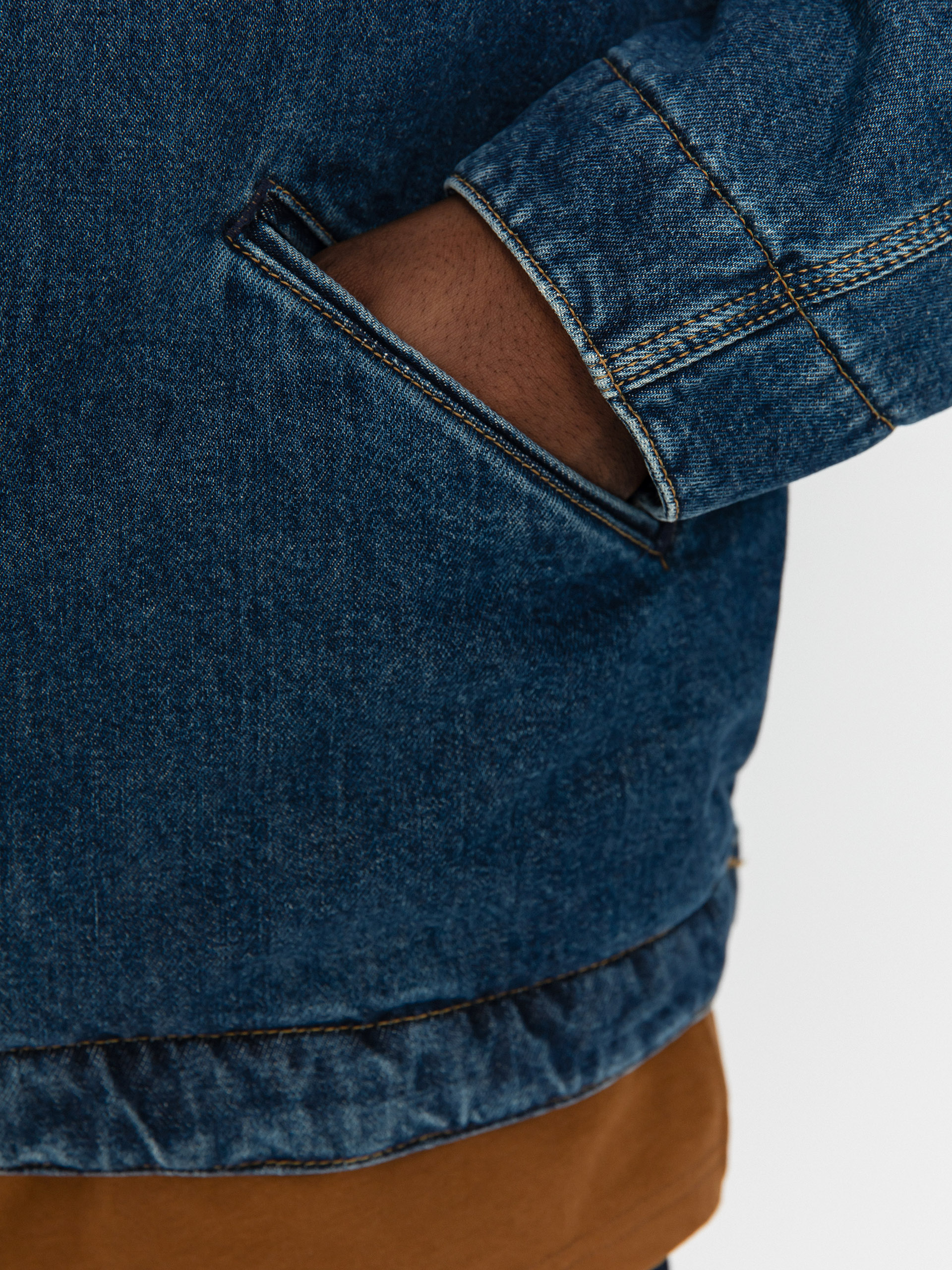 Carhartt WIP Jacket OG Detroit (blue/dusty h brown)