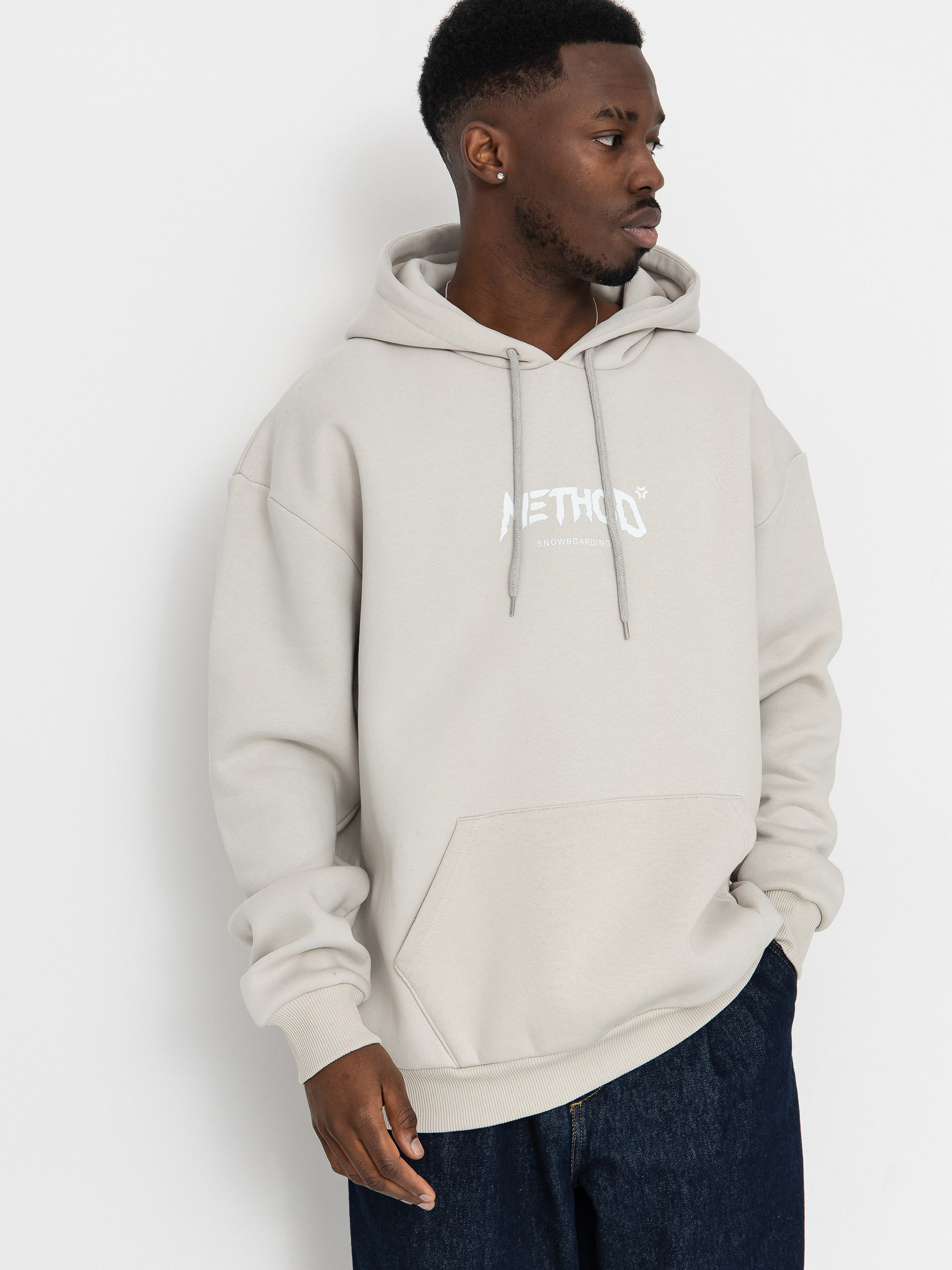 Method Snowboarding HD Hoodie beige (bone)
